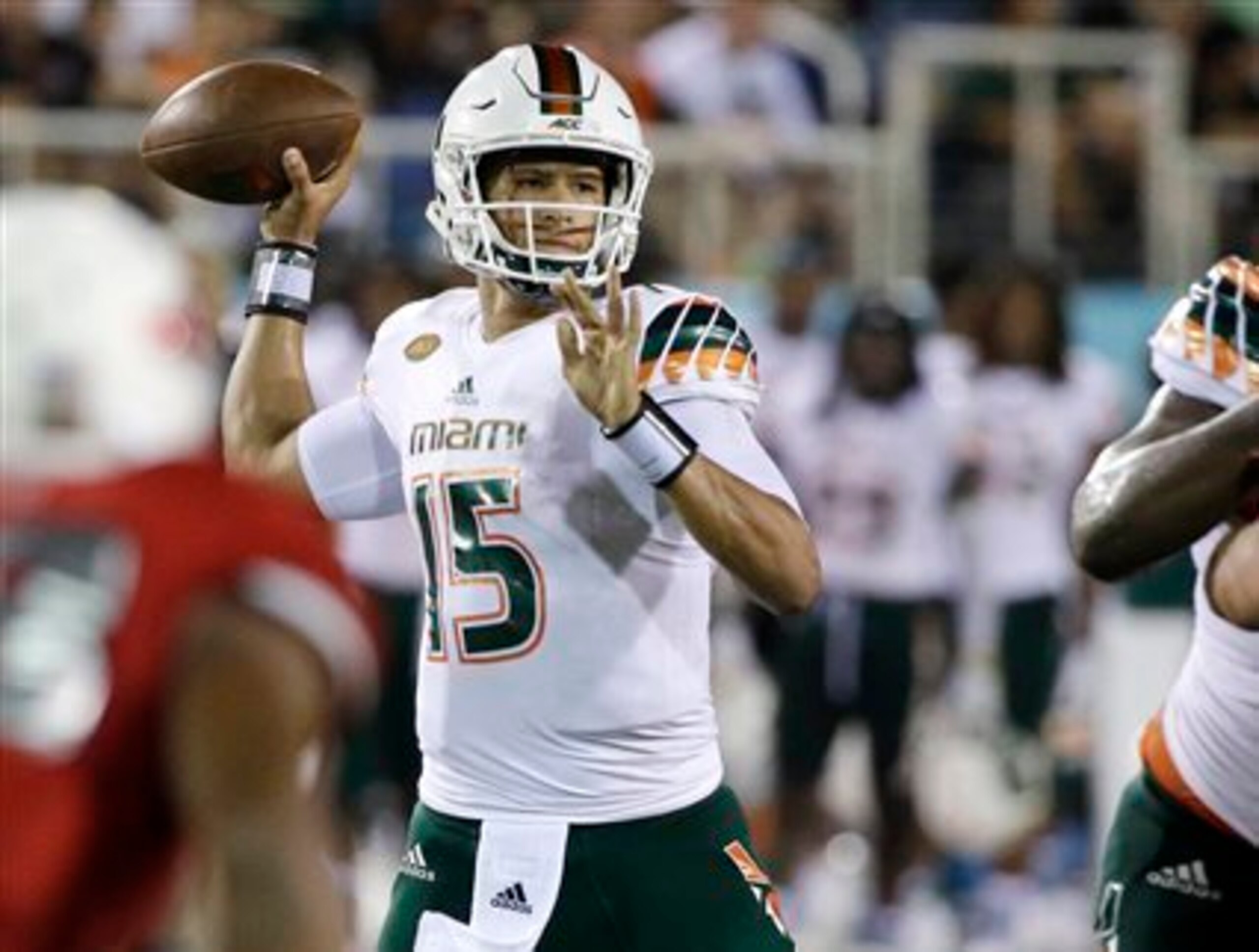 Miami signal-caller Brad Kaaya Miami signal-caller Brad Kaaya