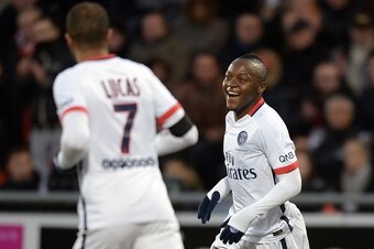 Ongenda made it 1-0 to PSG.