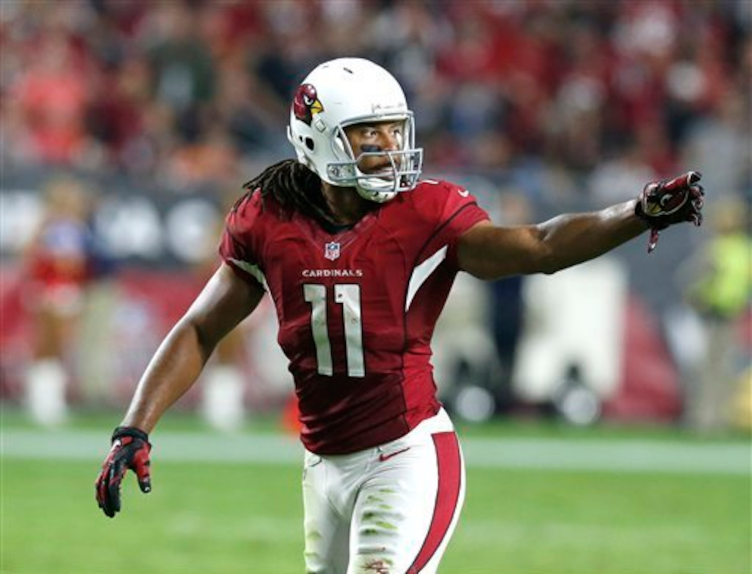 Larry Fitzgerald had another solid game for the Cardinals.