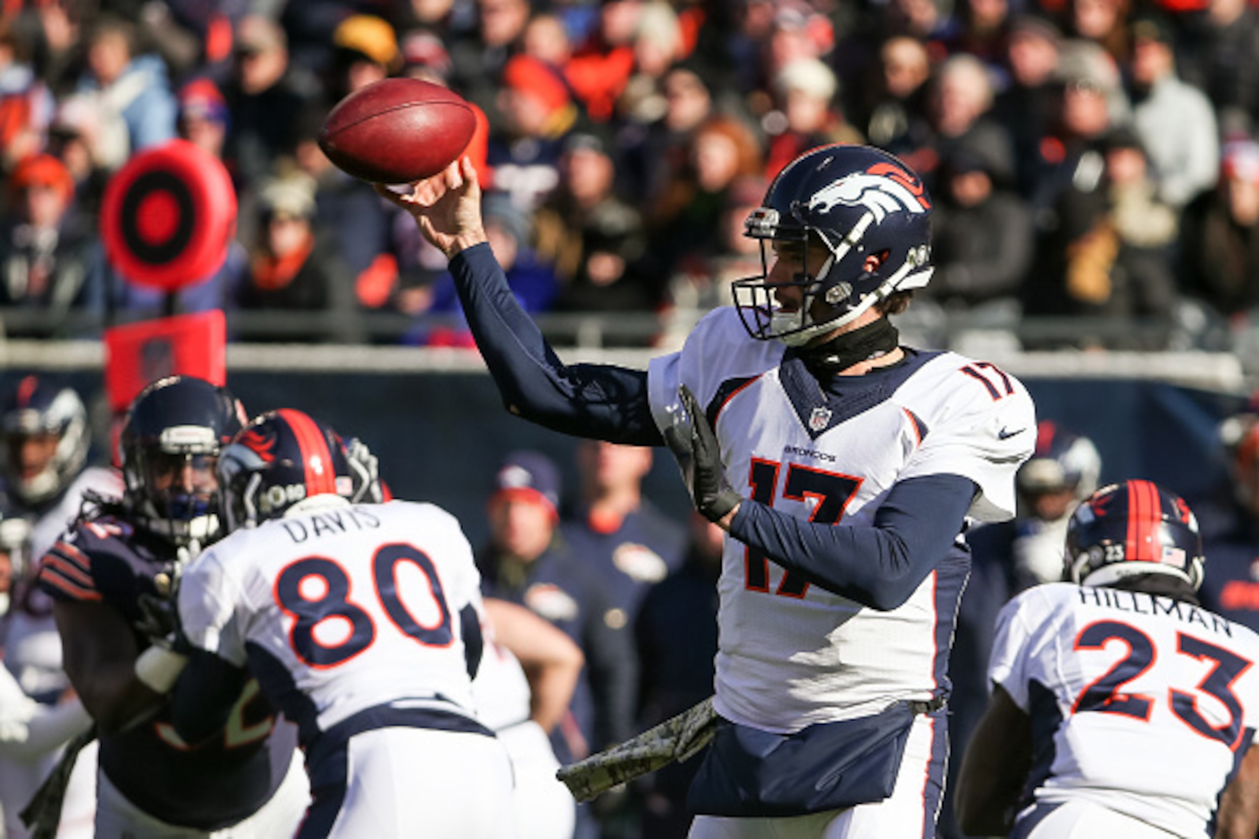 Brock Osweiler had a strong game in replacing a legend.