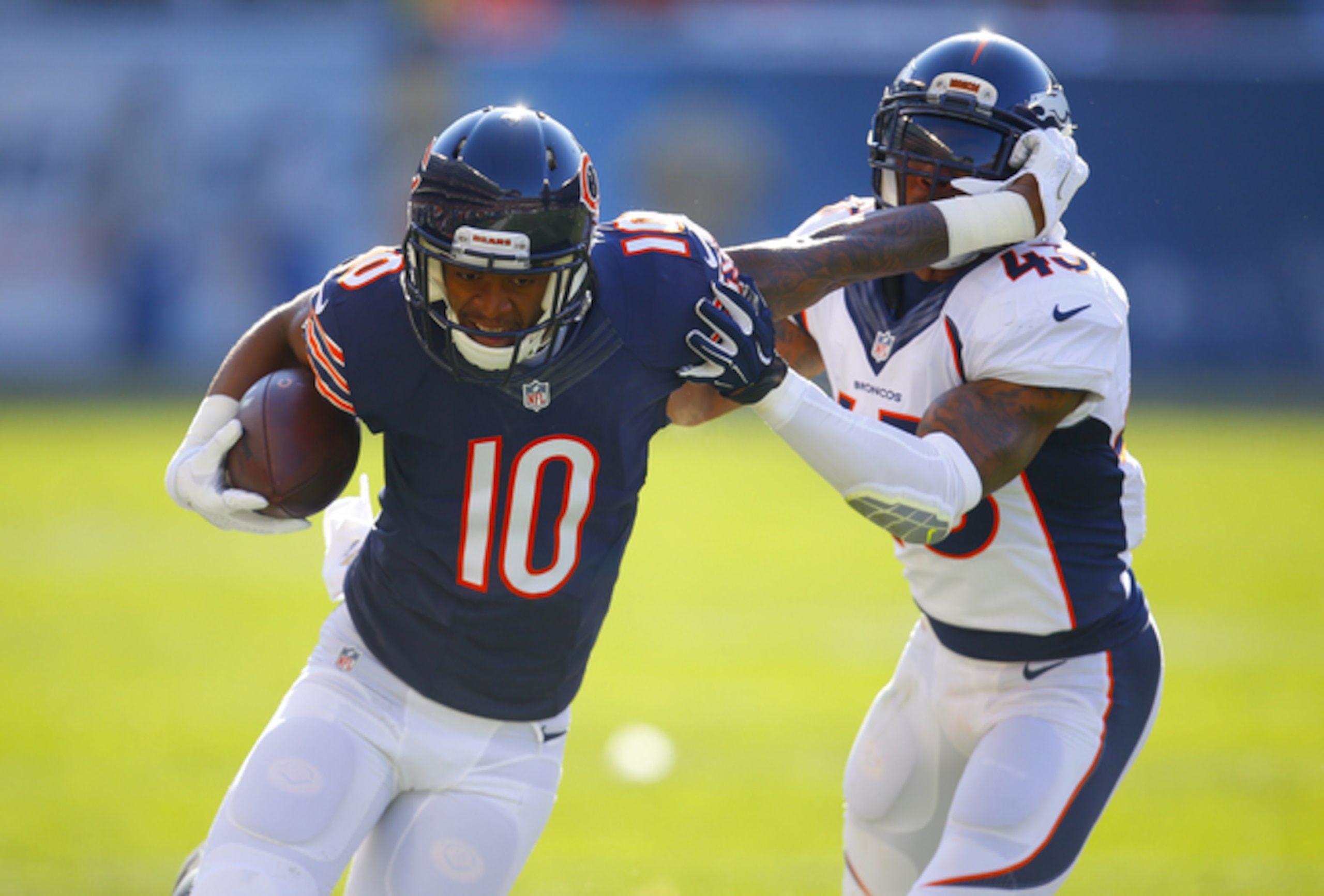 Marquess Wilson was a factor versus the Broncos.