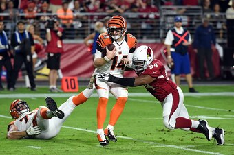 Dwight Freeney (remember him?) meets Andy Dalton.