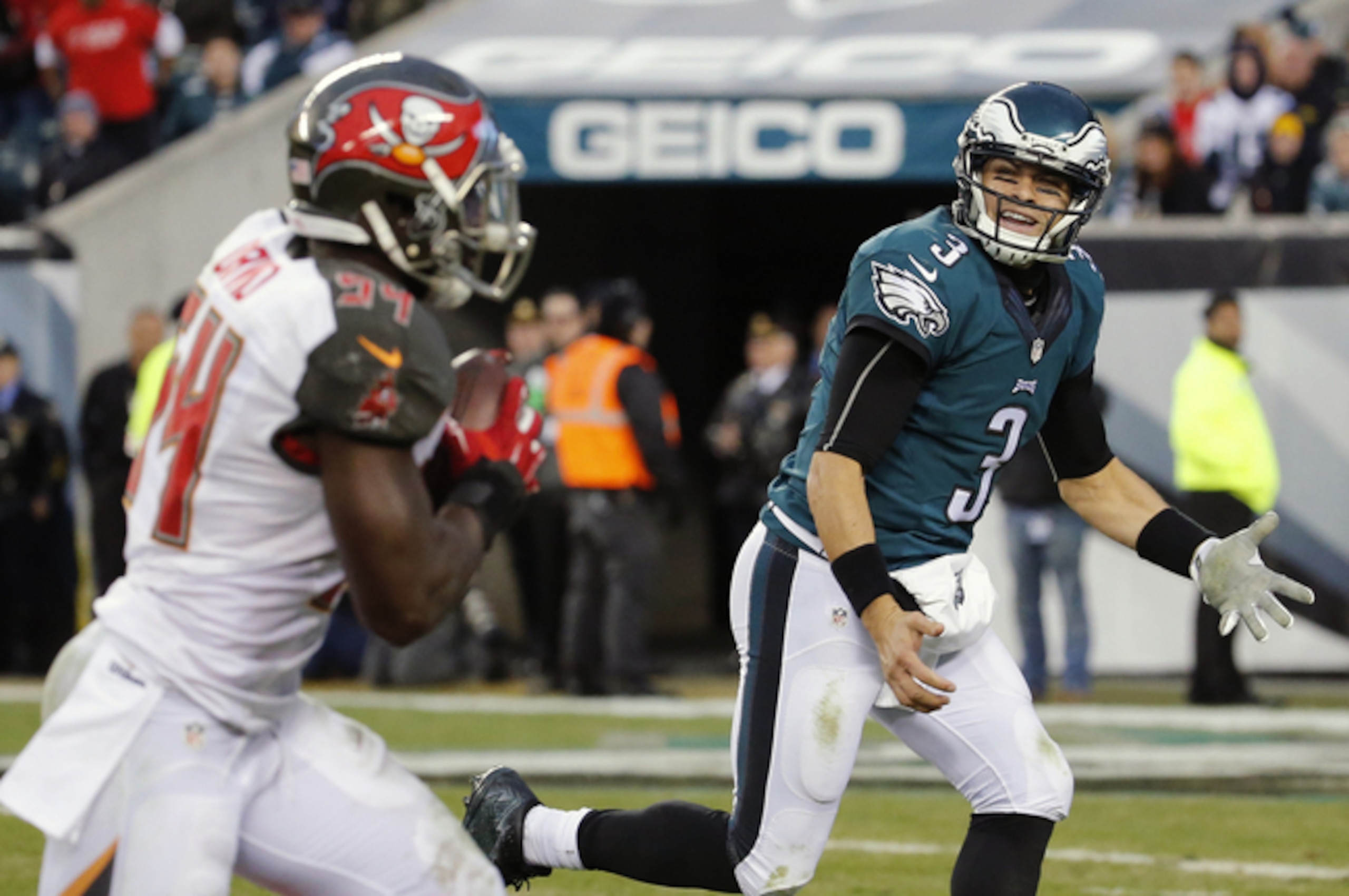 The Mark Sanchez-led Eagles may have hit a new low.
