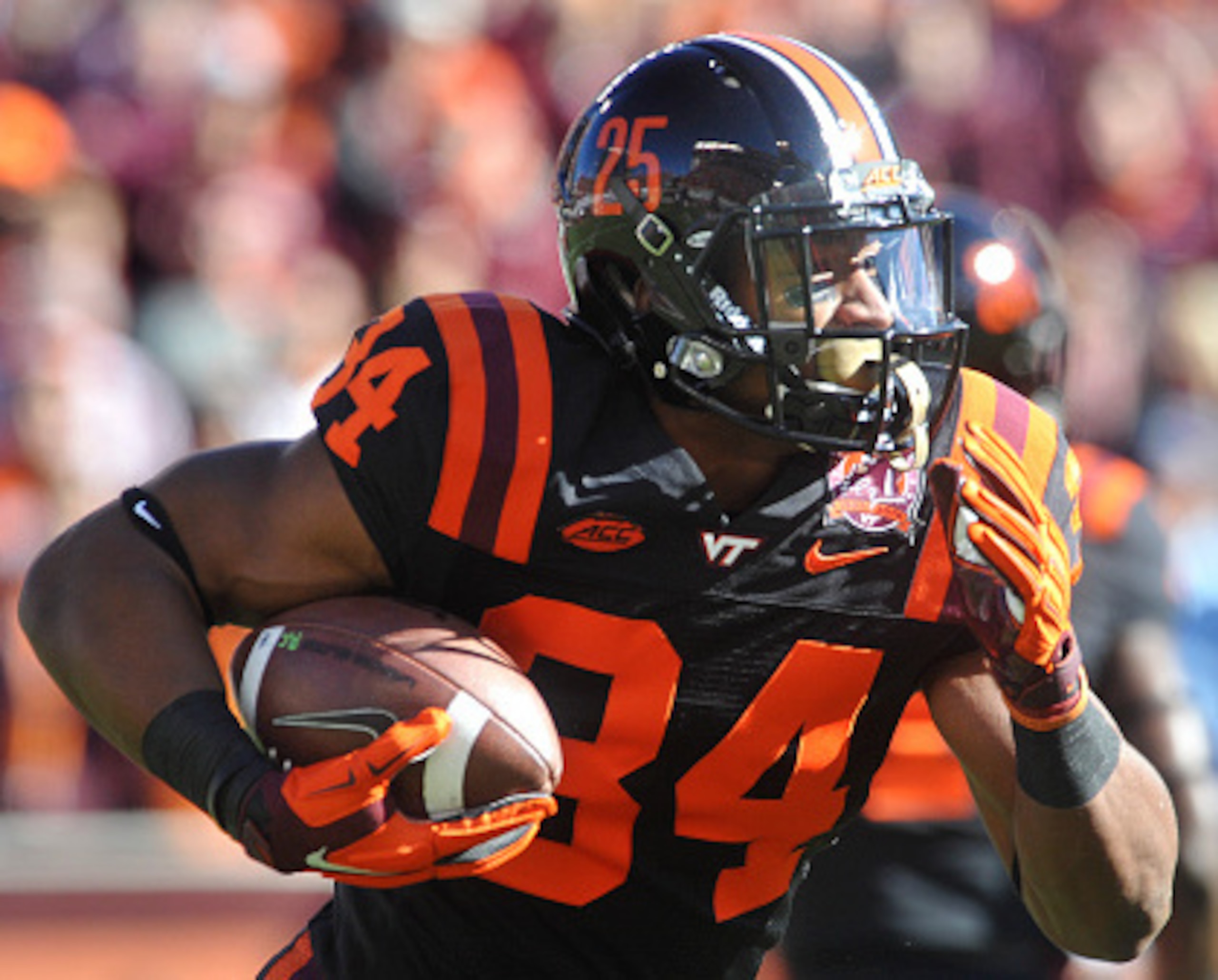 Running back Travon McMillian