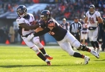 The Bears struggled to corral Denver RB Ronnie Hillman in Week 11.