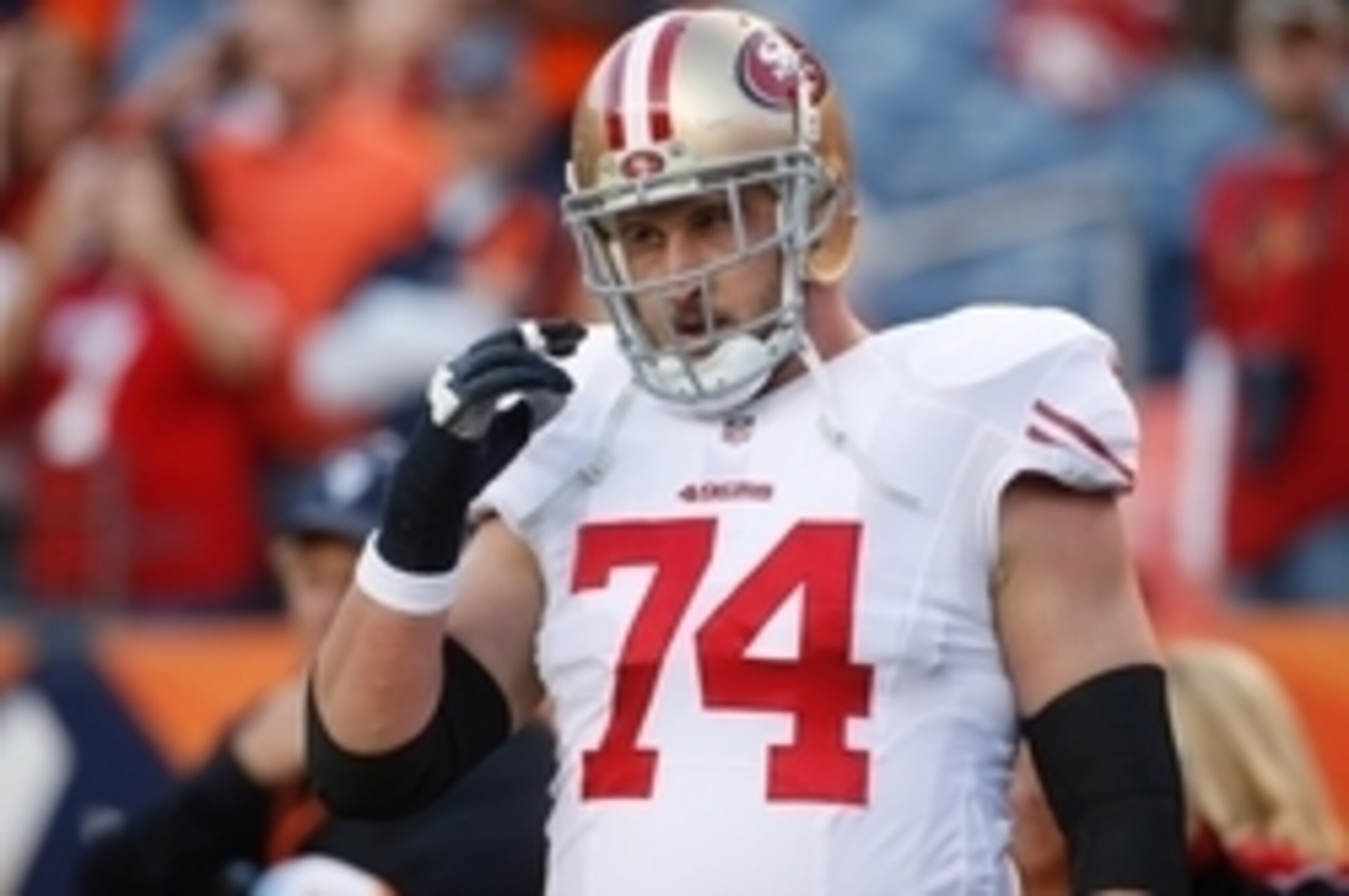 Left tackle Joe Staley remains the lone positive along San Francisco's offensive line.