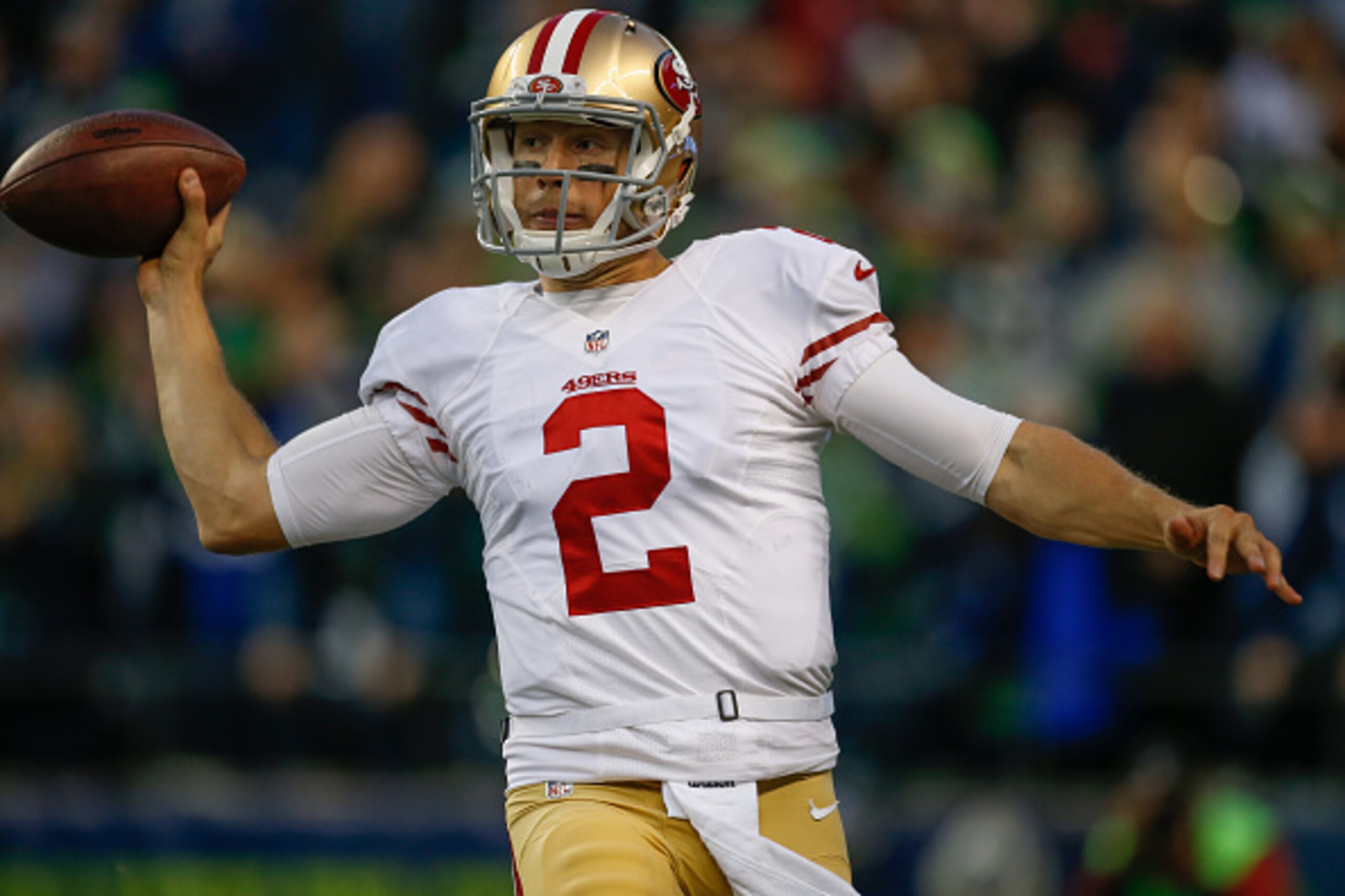 Gabbert's numbers in Week 11 inspire moderate hopes for his future in San Francisco beyond this season.