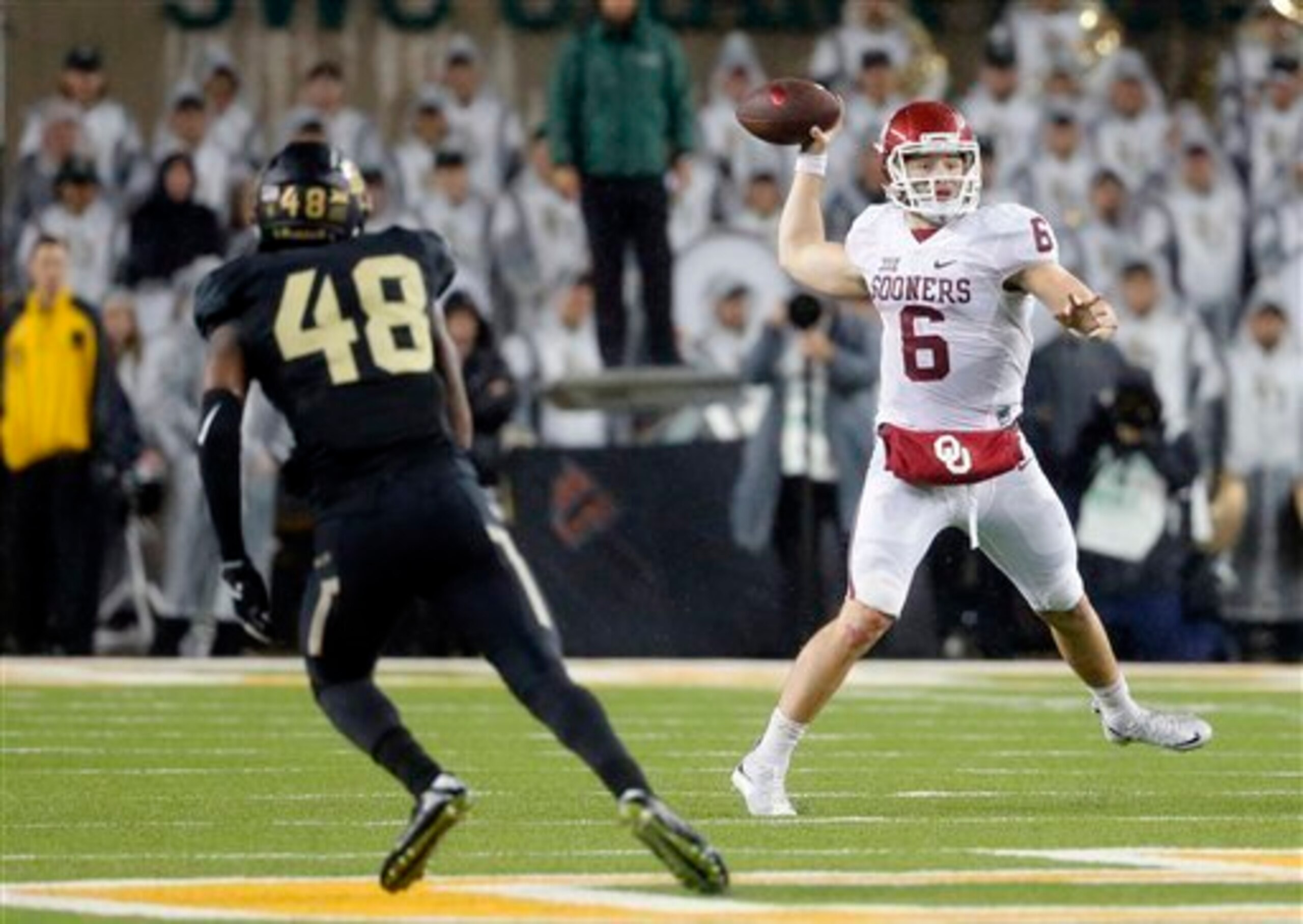 Baker Mayfield has played a huge role in Oklahoma's turnaround season.