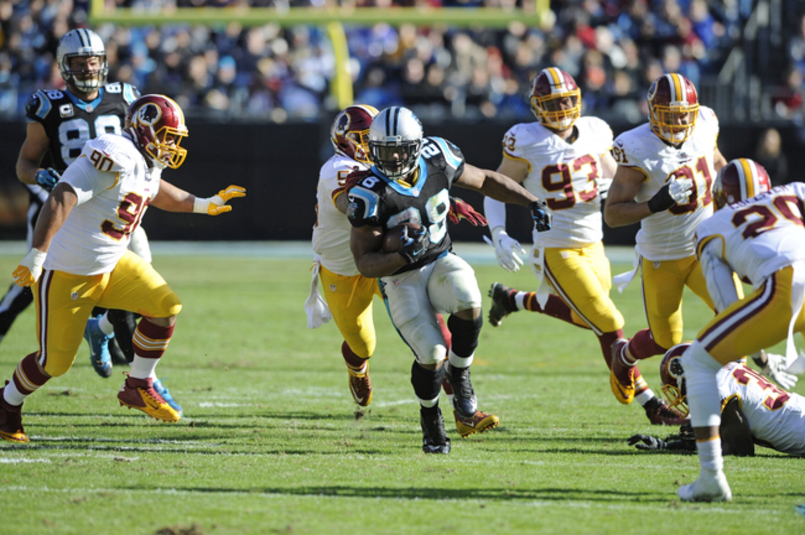 Washington's defense is a weekly calamity reel.