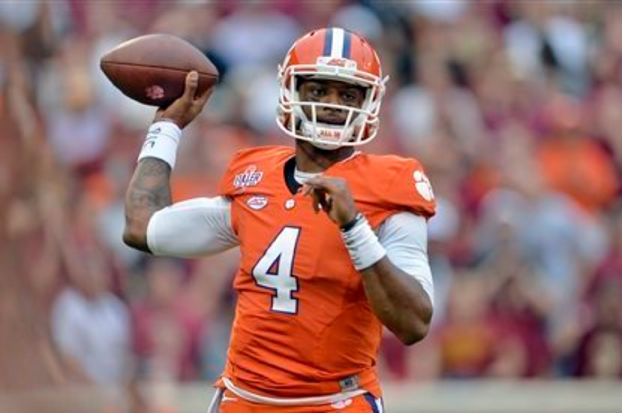 Clemson quarterback Deshaun Watson