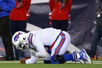 Tyrod Taylor had a game to forget versus New England.