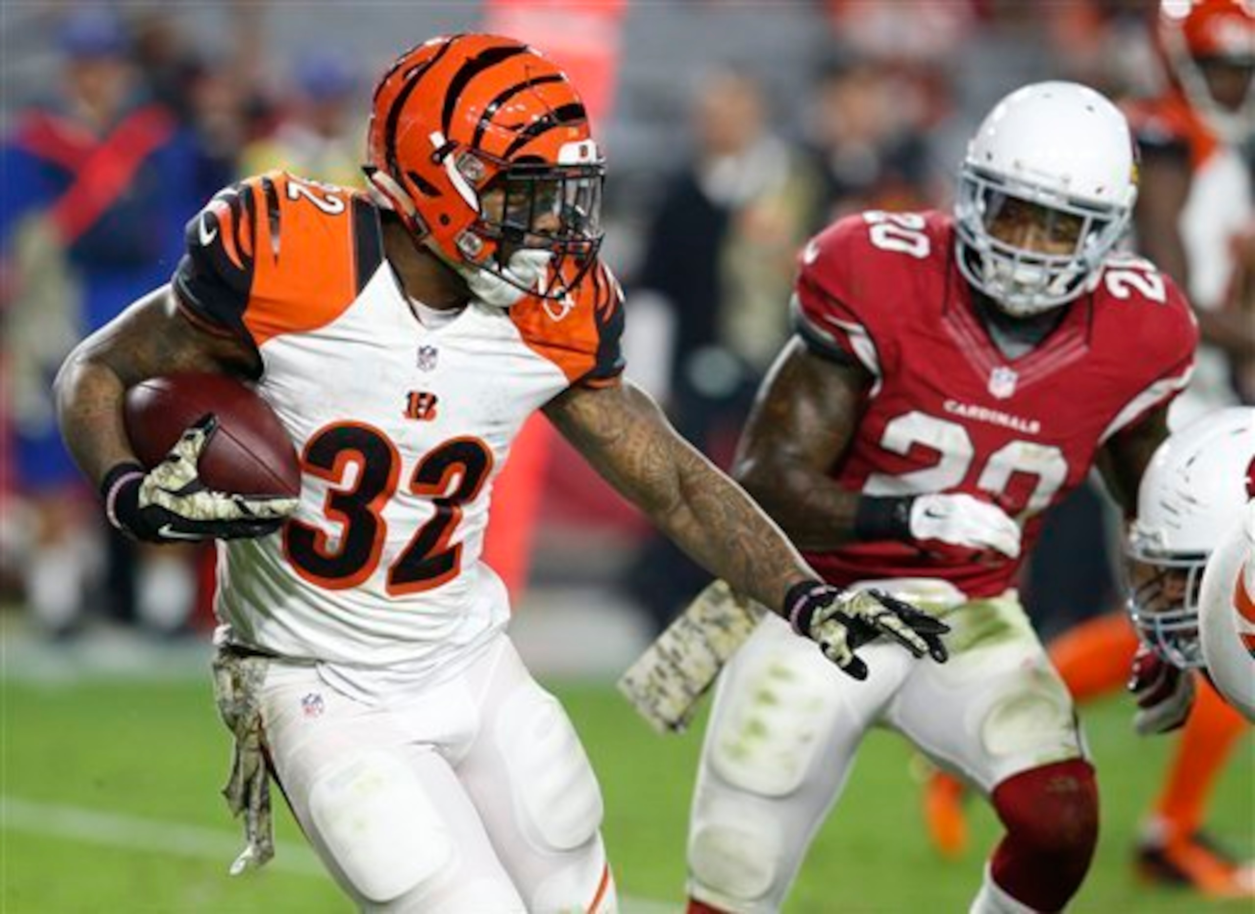 Jeremy Hill put on a show against Arizona.
