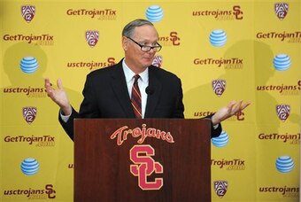 USC athletic director Pat Haden