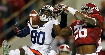 They say you can thrown out the team records when Alabama and Auburn play, and in this case they would be right.