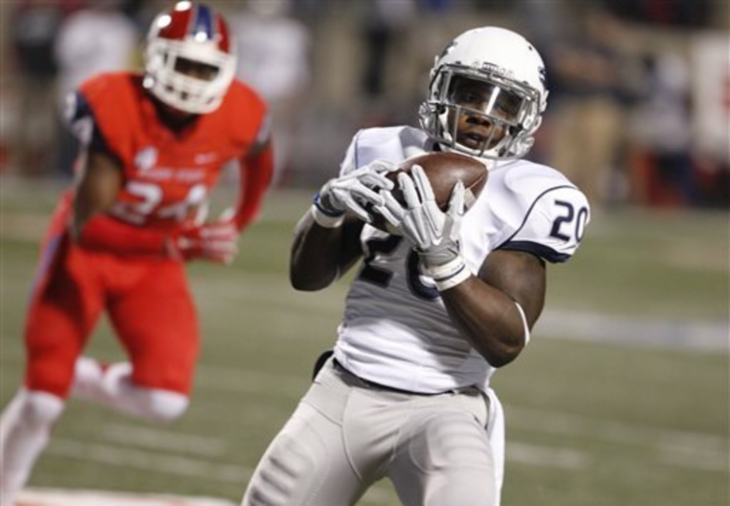 James Butler has been a key part of Nevada's strong rushing attack.