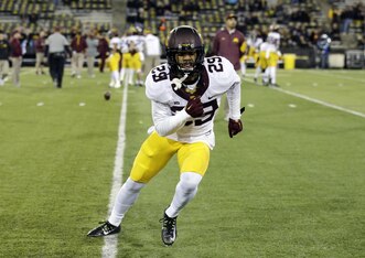 Briean Boddy-Calhoun is a special piece of Minnesota's solid defense. Briean Boddy-Calhoun is a special piece of Minnesota's solid defense.