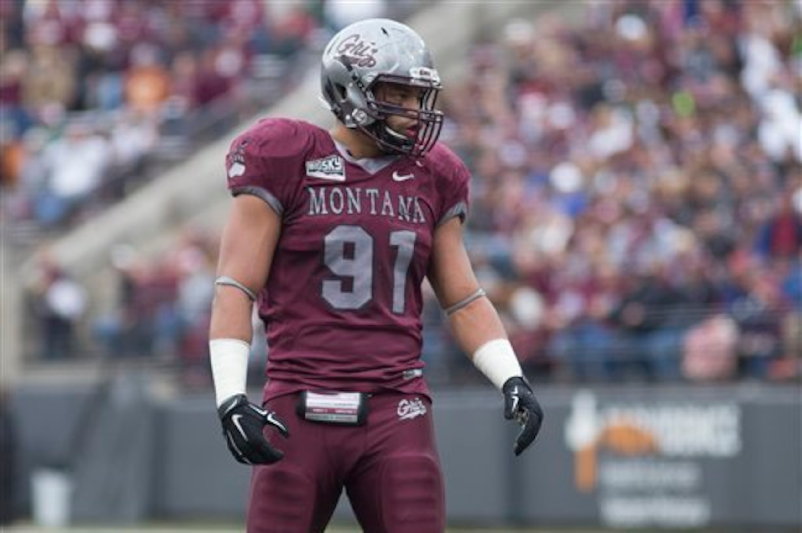 Tyrone Holmes has been a terror for Montana opponents to stop this season.