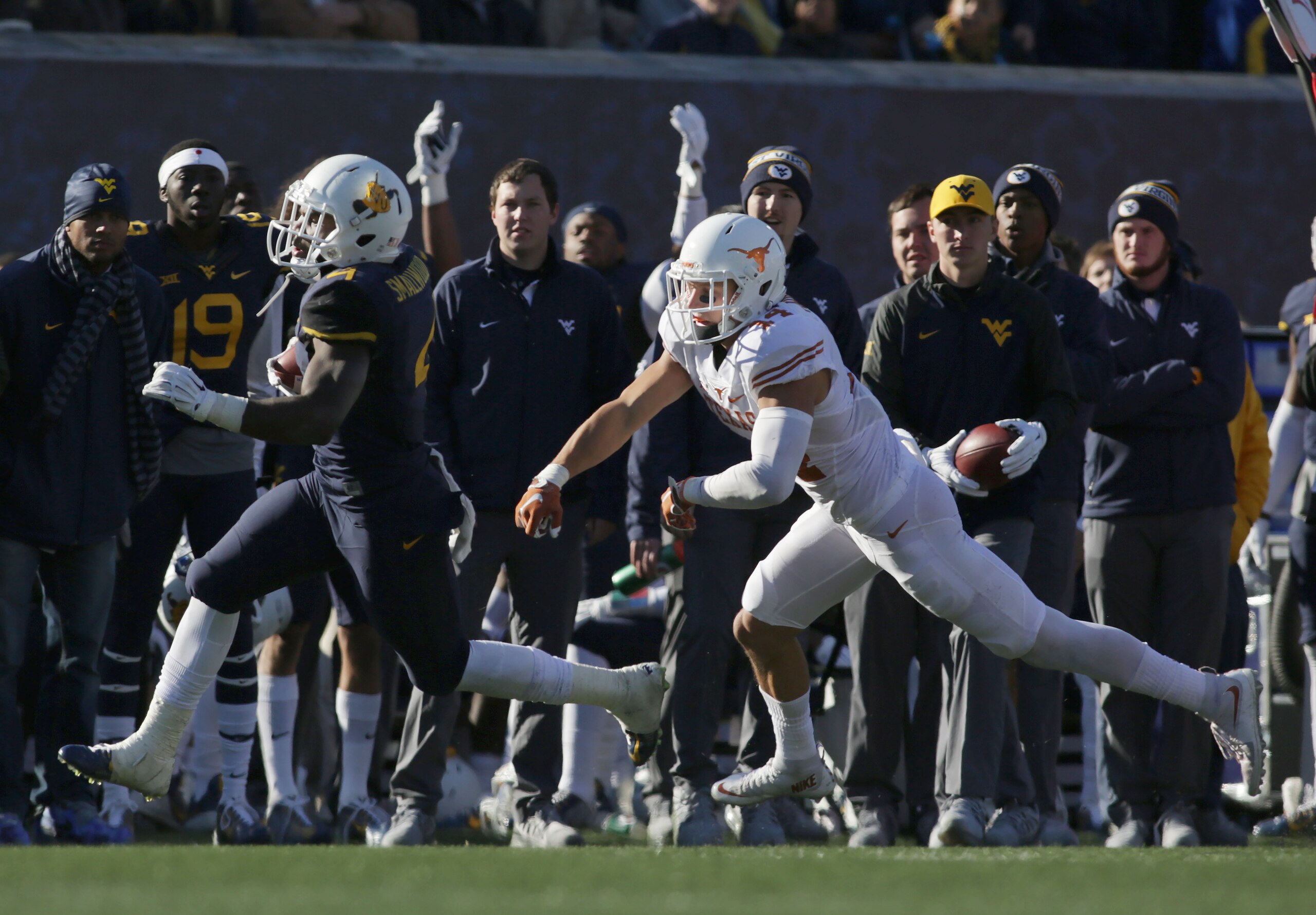 Wendell Smallwood has been a difference-maker for West Virginia's offense.