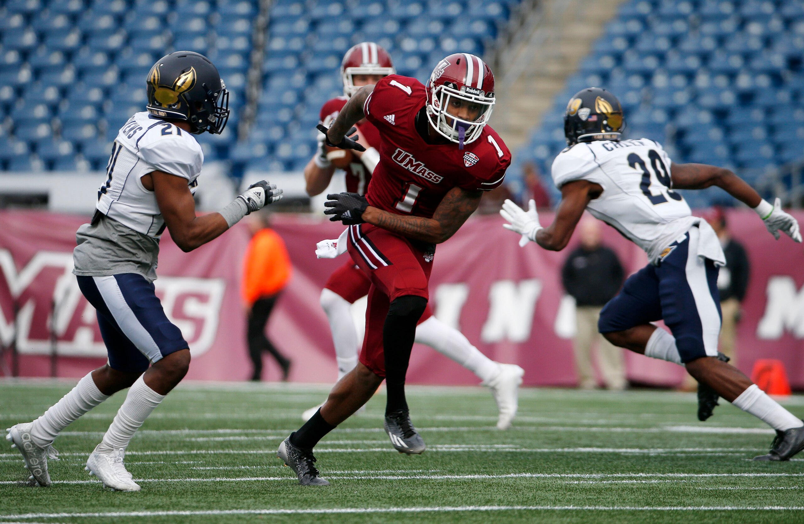 Tajae Sharpe is a prolific force in UMass's offense.