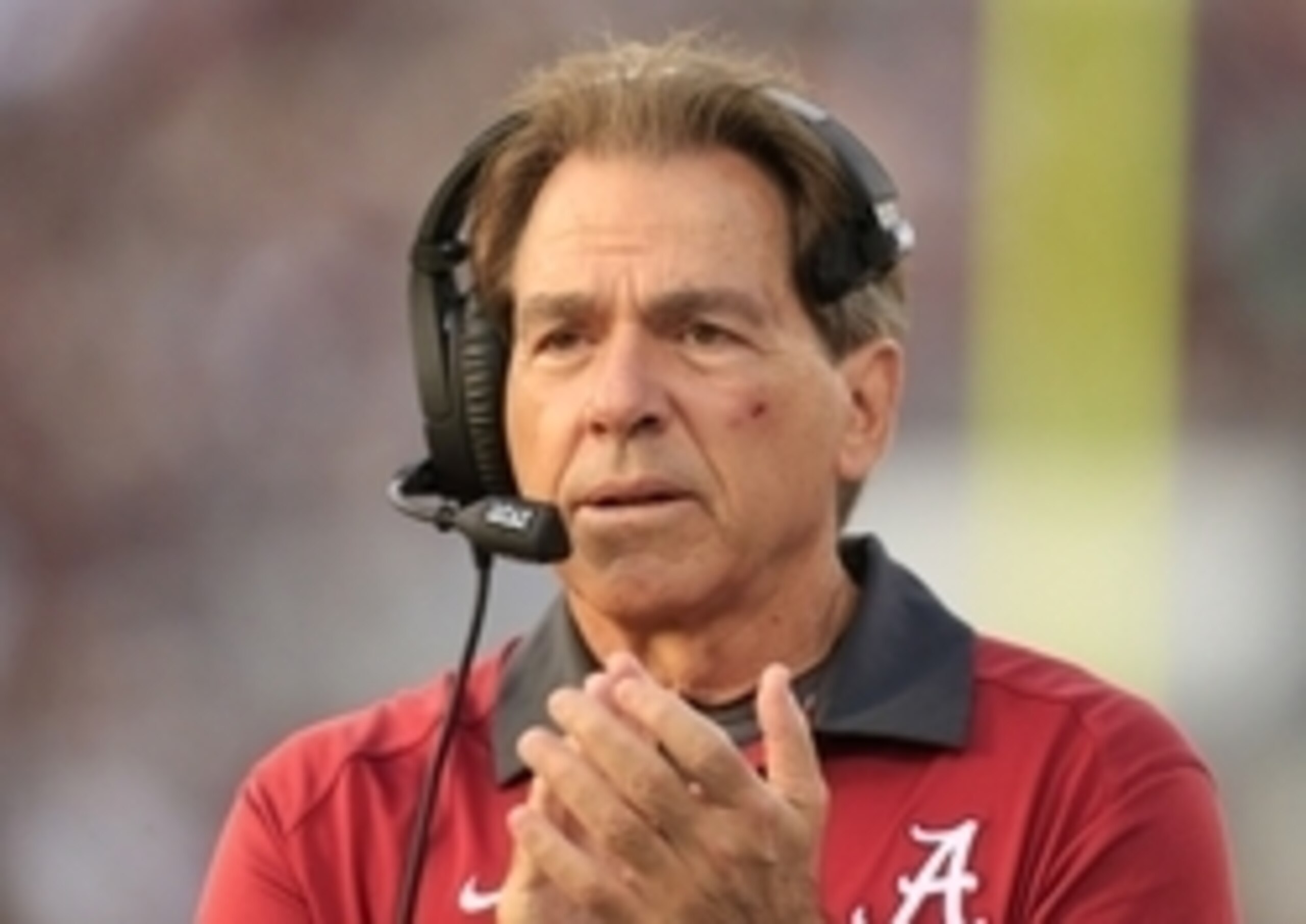 Alabama HC Nick Saban Alabama HC Nick Saban