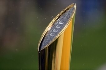 College Football Playoff trophy