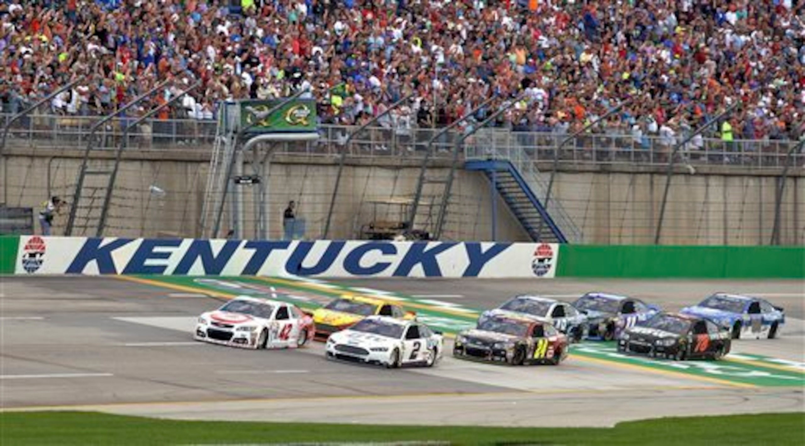 The Sprint Cup race at Kentucky Speedway last July offered hope for the future.