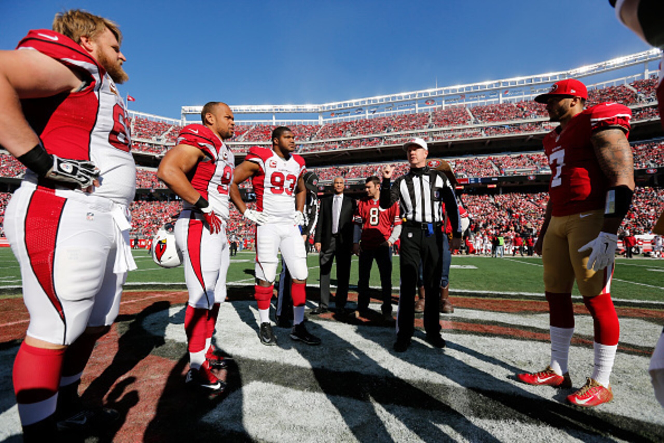 The 49ers square off against a surging Cardinals team atop the NFC West.