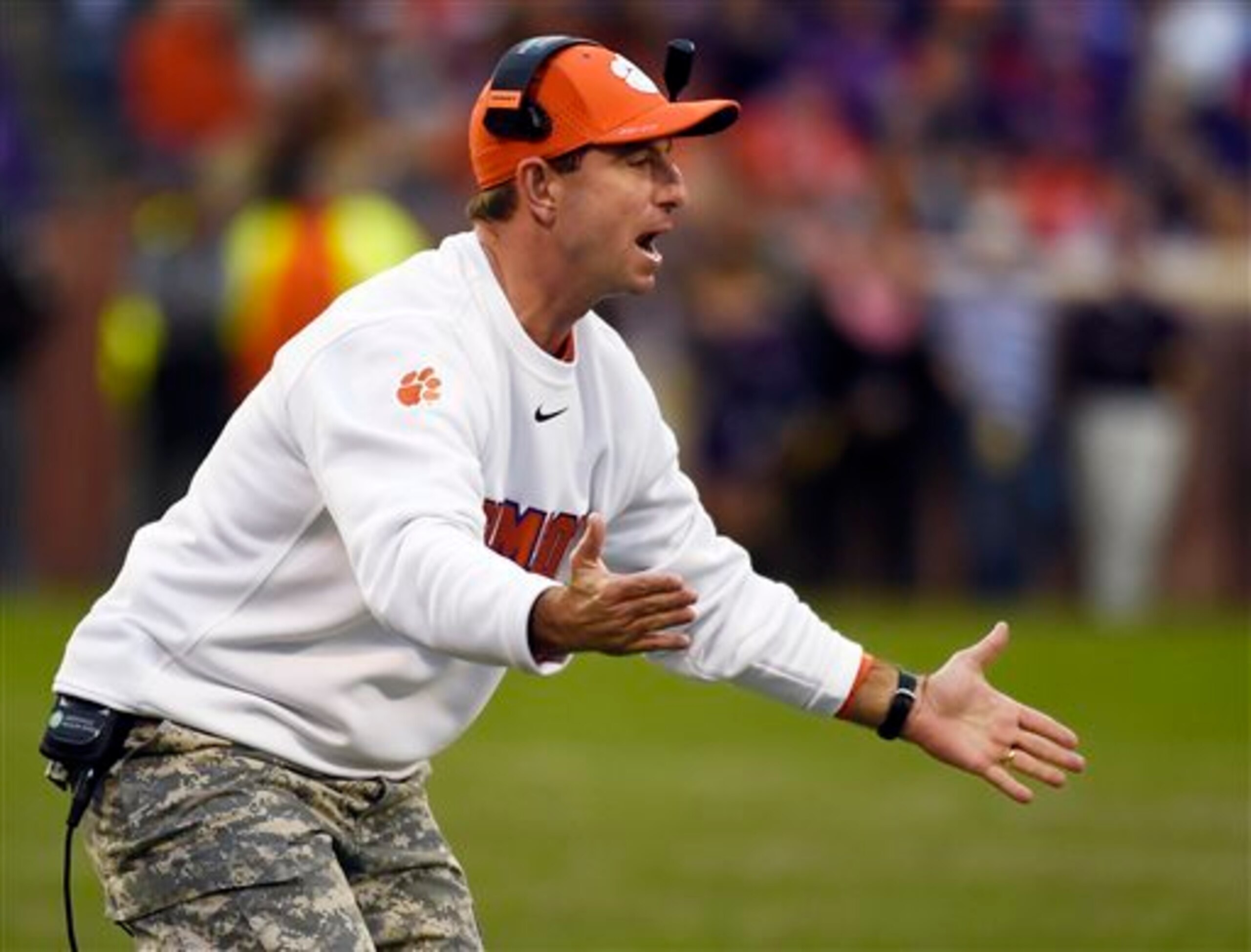 Clemson HC Dabo Swinney Clemson HC Dabo Swinney