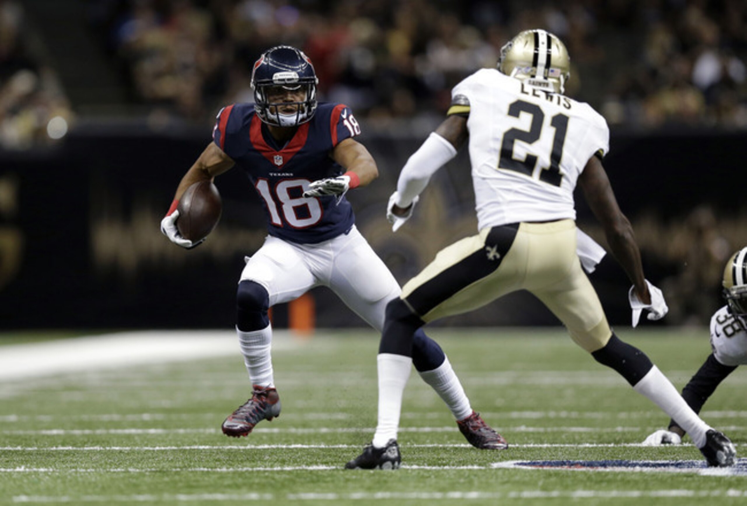 Texans WR Cecil Shorts III and Saints CB Keenan Lewis