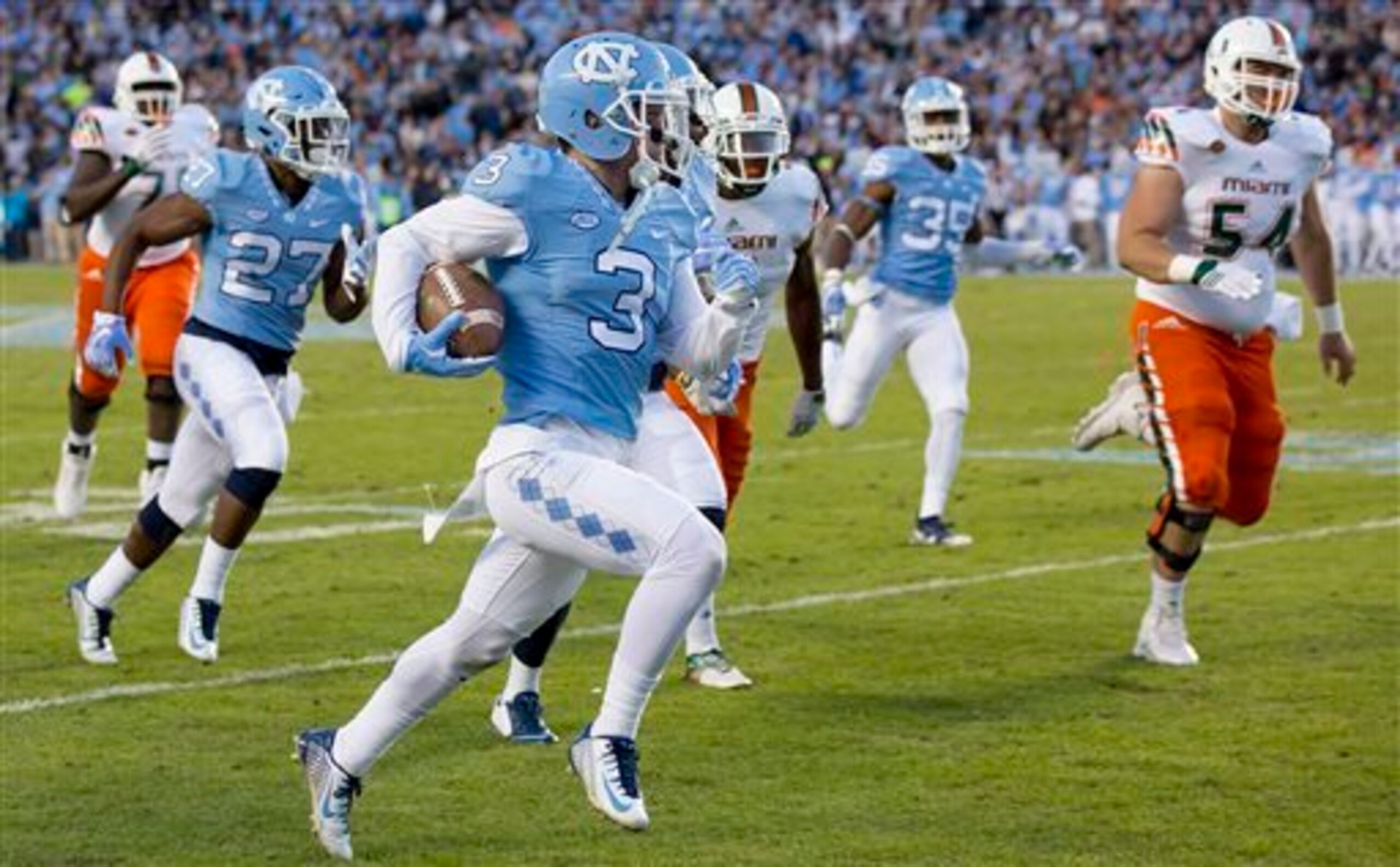 Switzer and the Tar Heels may have Clemson on their minds.