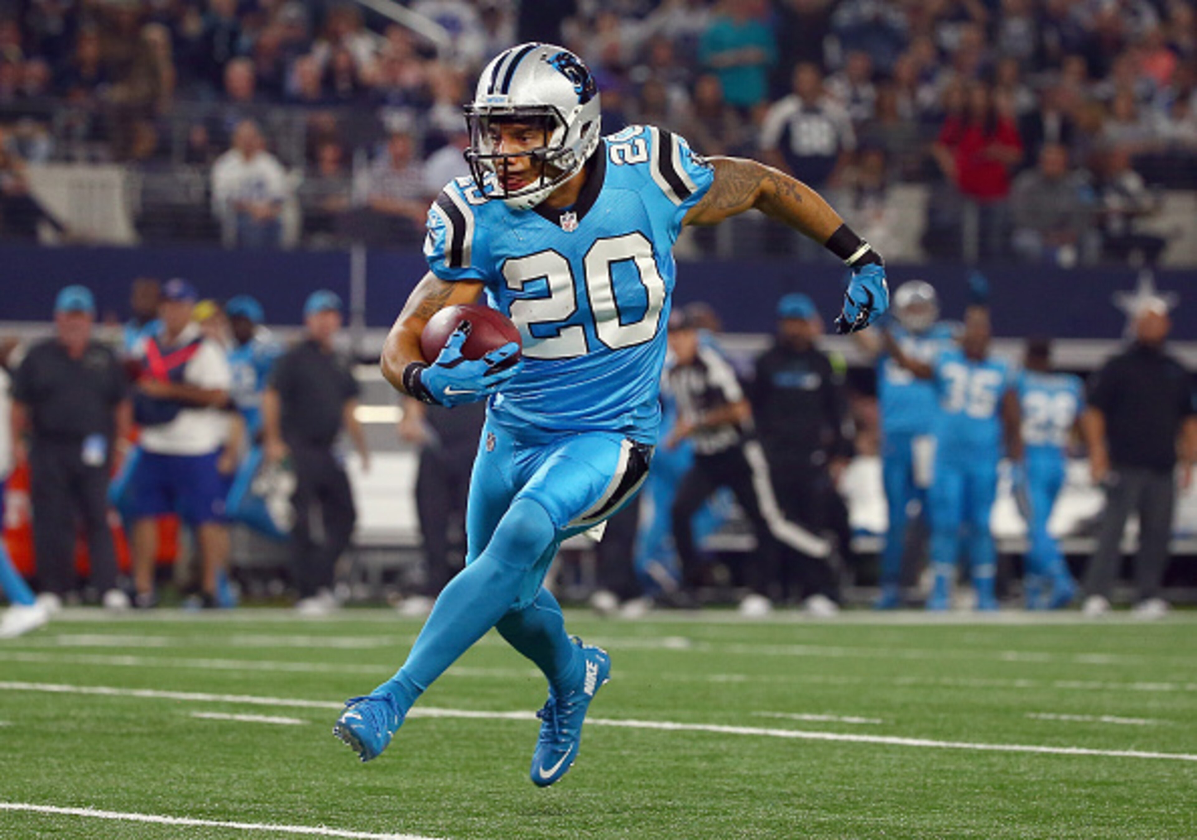 Kurt Coleman's pick-six in the opening minute set the tone for the game. Kurt Coleman's pick-six in the opening minute set the tone for the game.