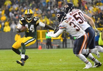 Chicago's defense allowed 6.3 yards per carry to the Packers in Week 12.