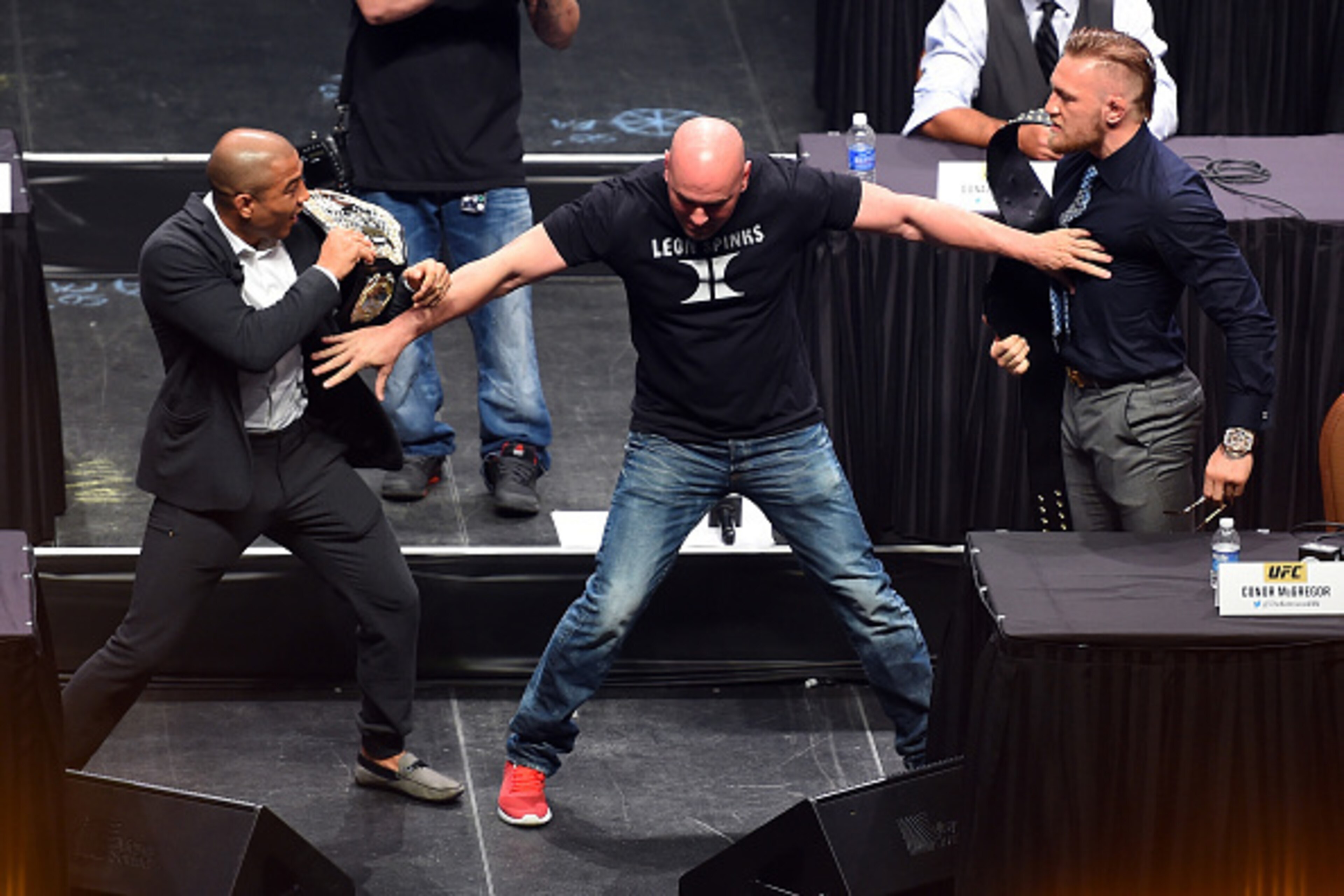 McGregor and Aldo will finally meet on Saturday night.