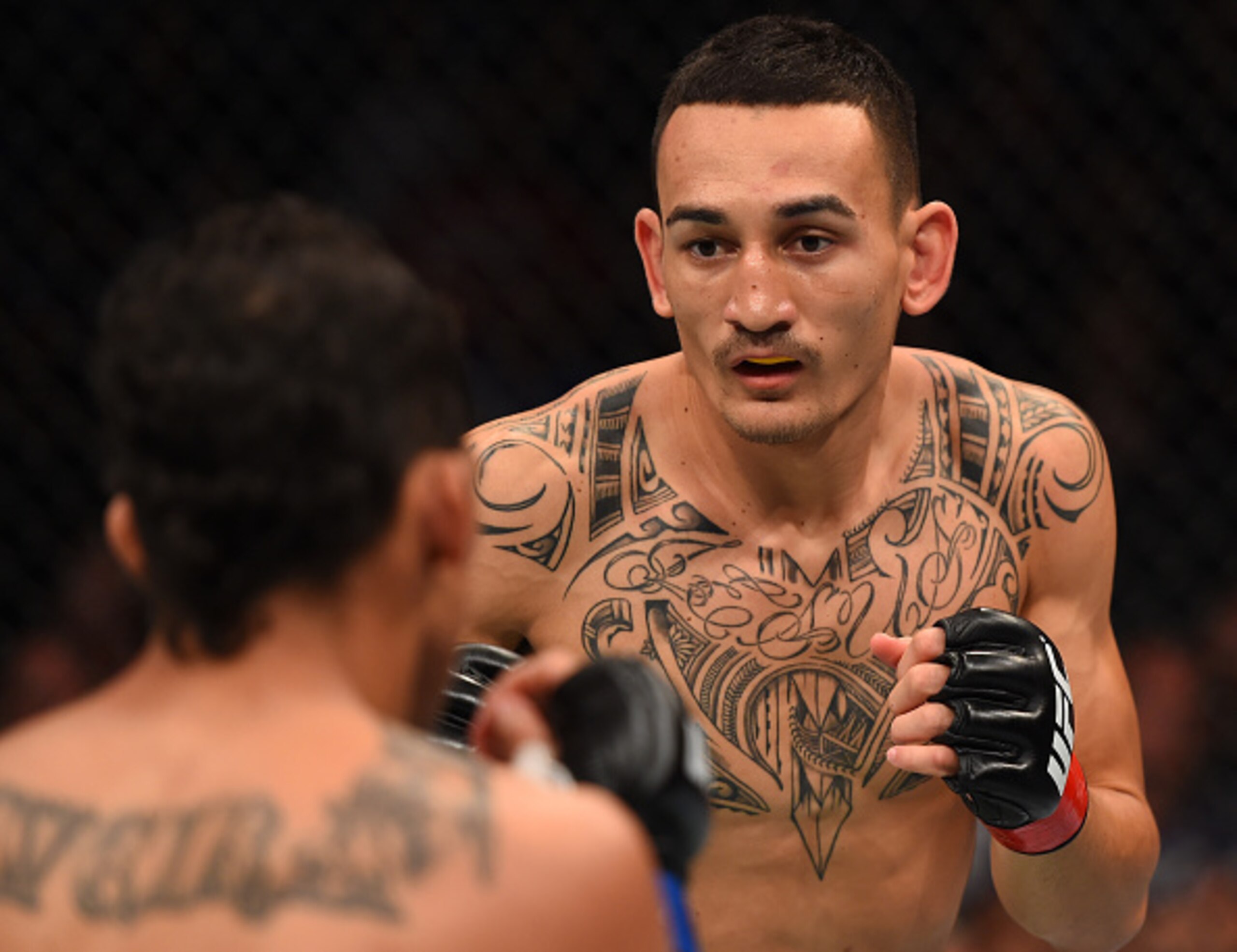 Hawaii's Max Holloway is a rising star at featherweight.