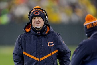 Head coach John Fox has the Chicago Bears within one game of .500 after beating the Green Bay Packers in Week 12.