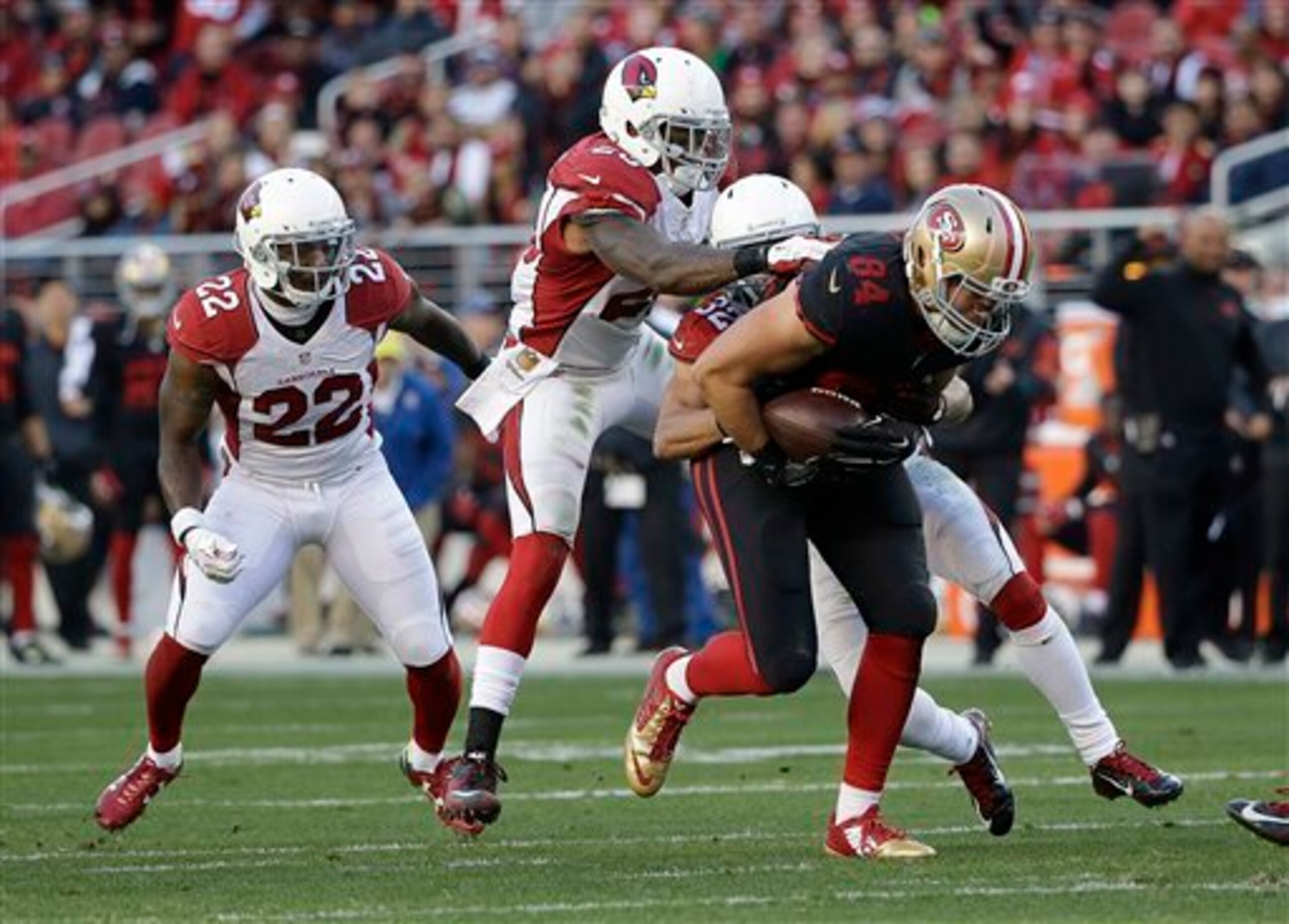 Rookie tight end Blake Bell had his first noteworthy effort in Week 12.