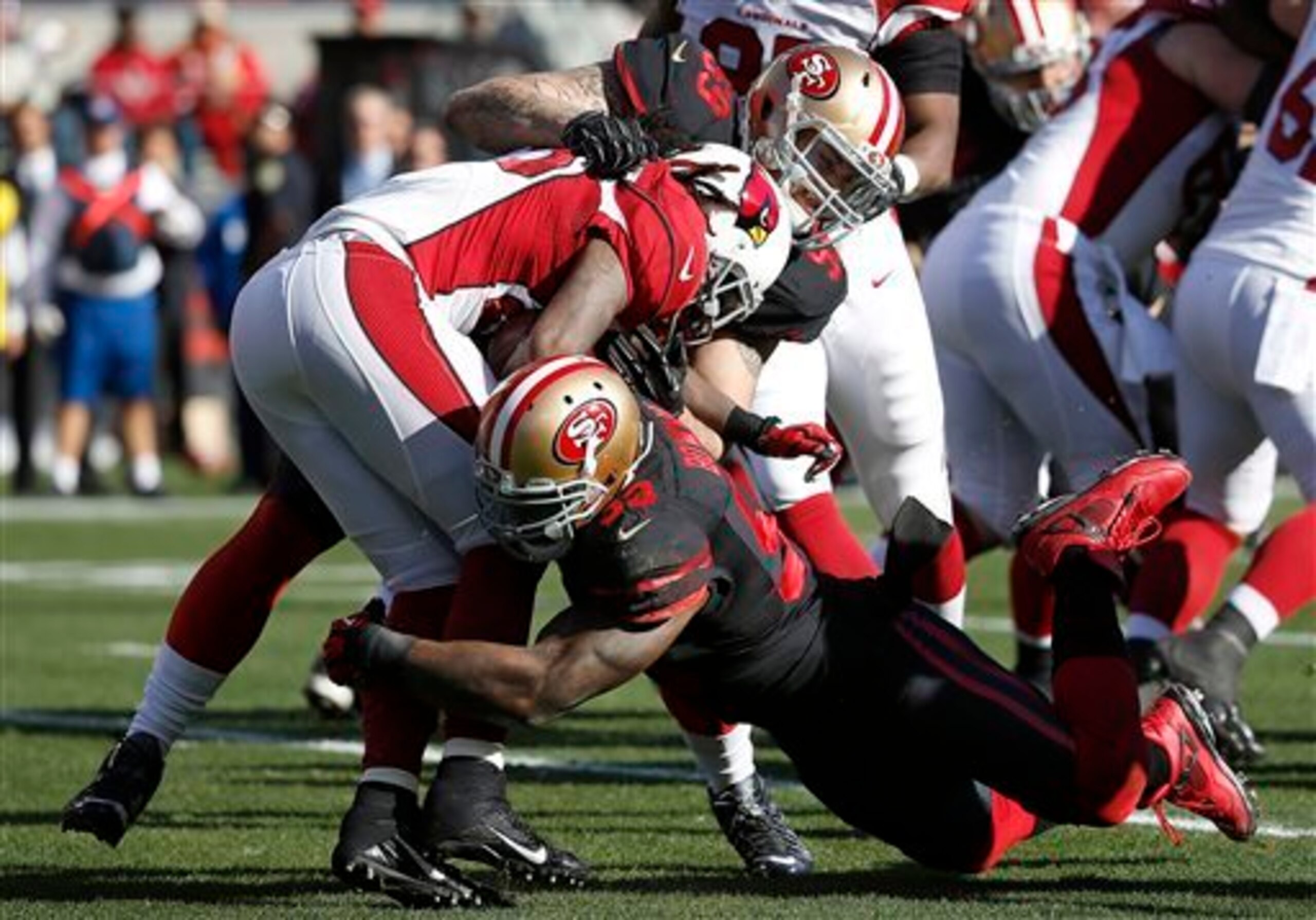 The 49ers defense rose to the occasion facing off against Arizona's No. 1-ranked offense.