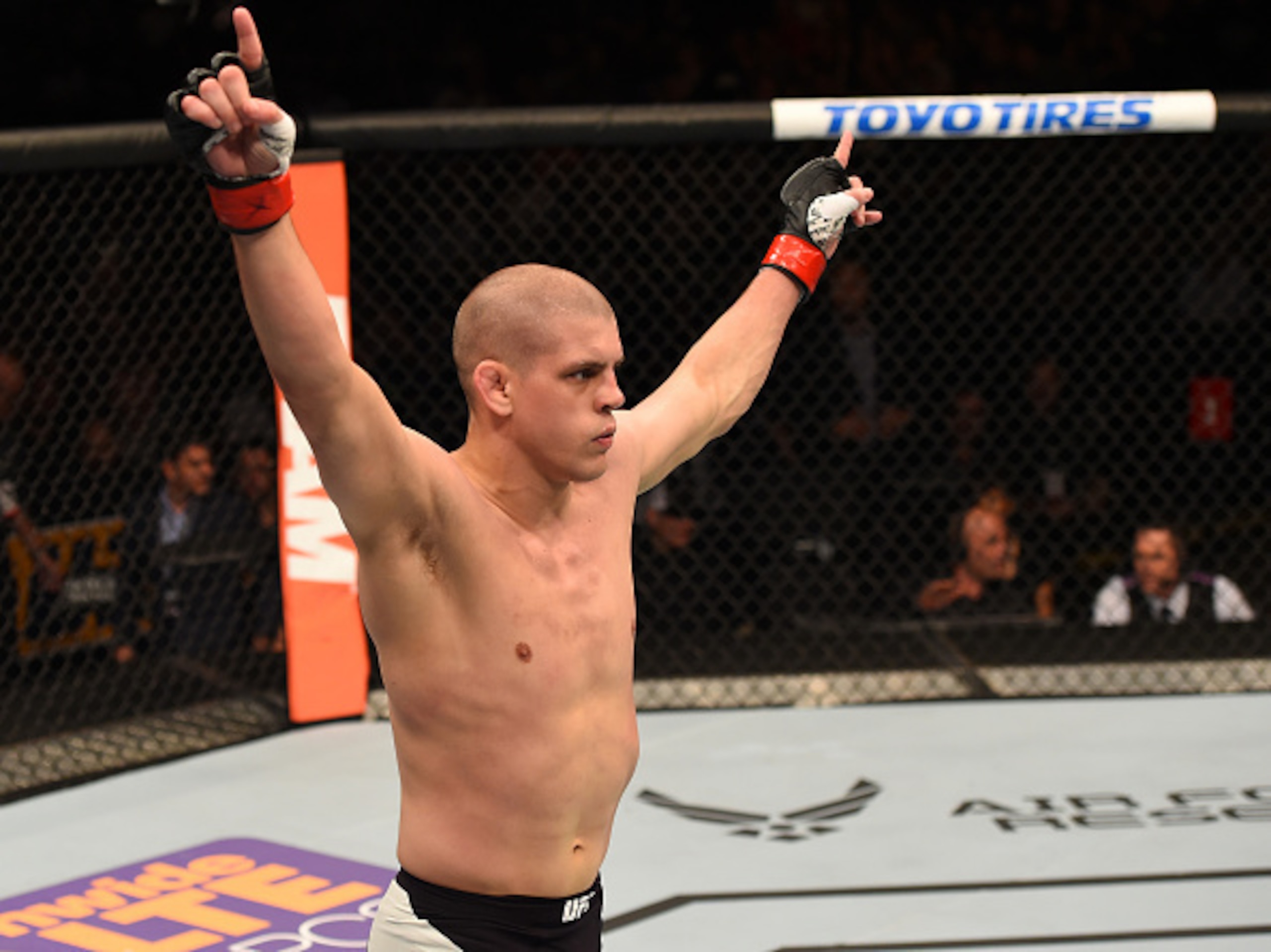 Lauzon is a veteran action fighter.