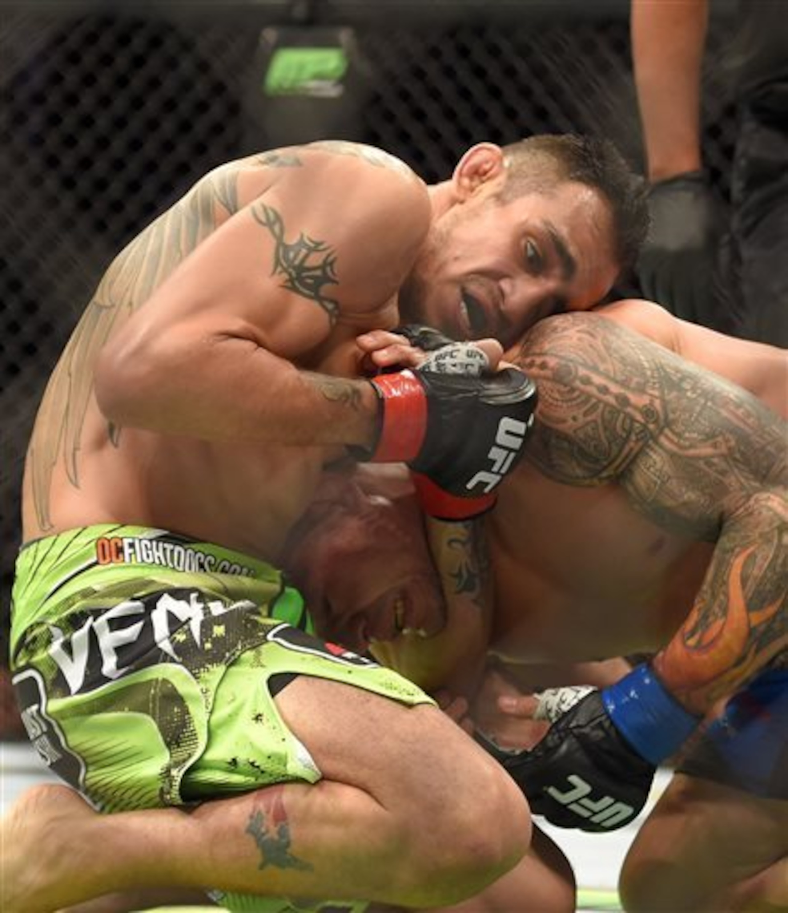Ferguson is a diverse and dangerous fighter.
