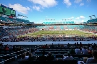 Miami games at Sun Life Stadium often lack atmosphere.