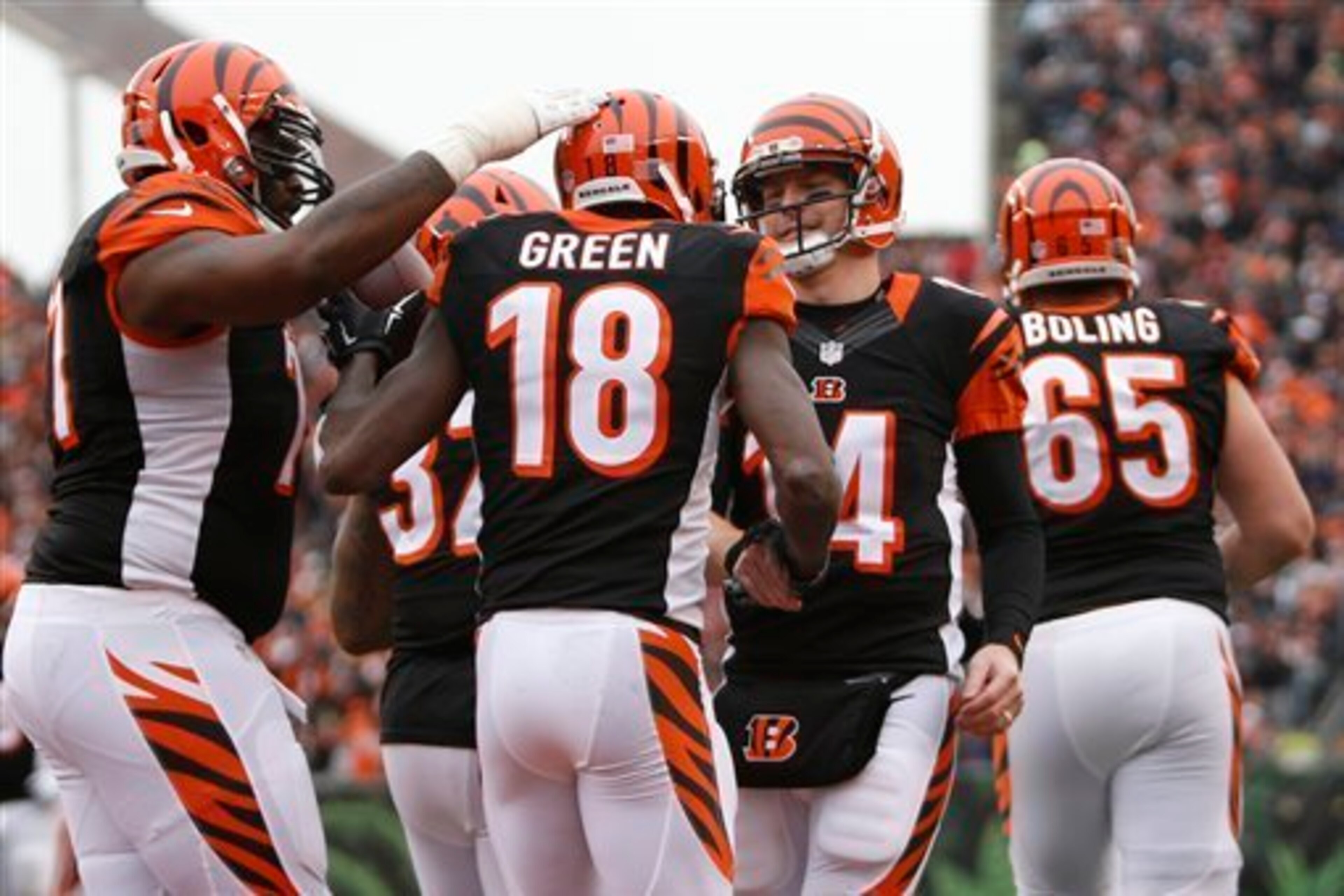 Cincinnati put on a show in the Week 12 victory against the St. Louis Rams.