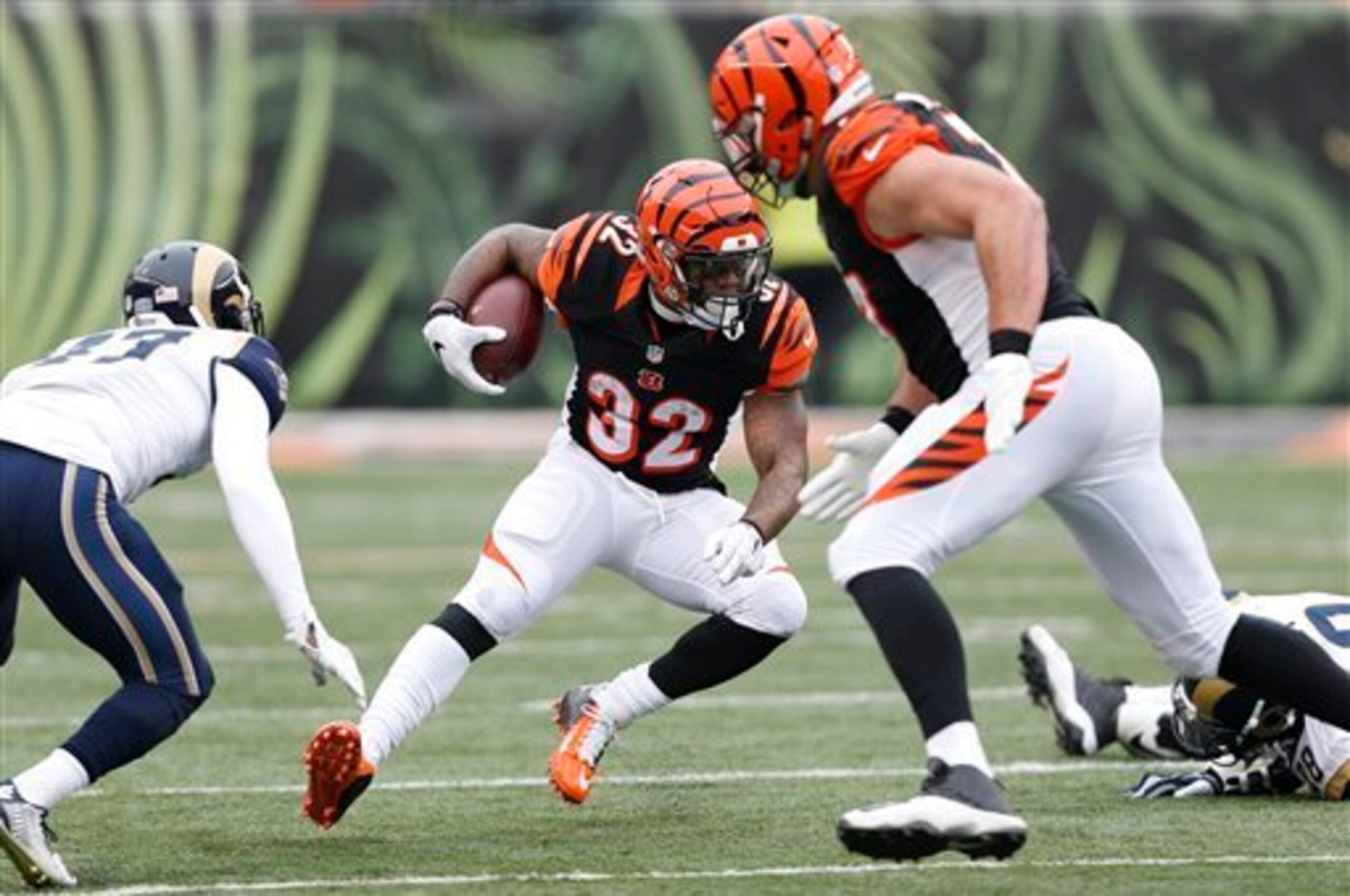 Jeremy Hill has now run well against two strong defenses.
