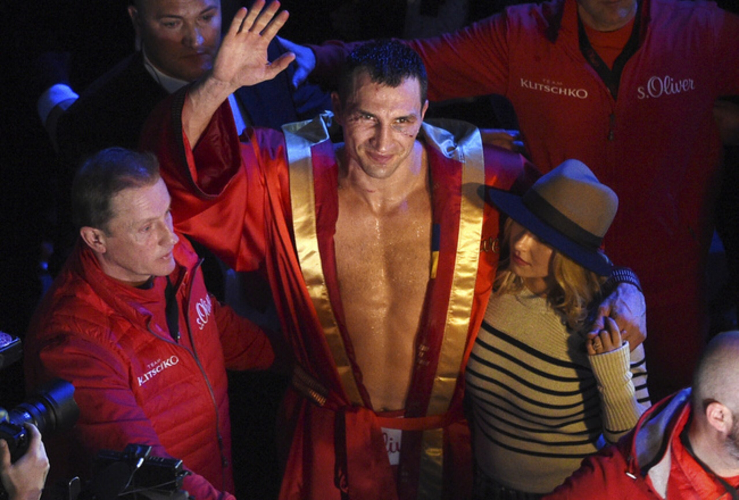 Klitschko waves goodbye to his pound-for-pound ranking. Klitschko waves goodbye to his pound-for-pound ranking.
