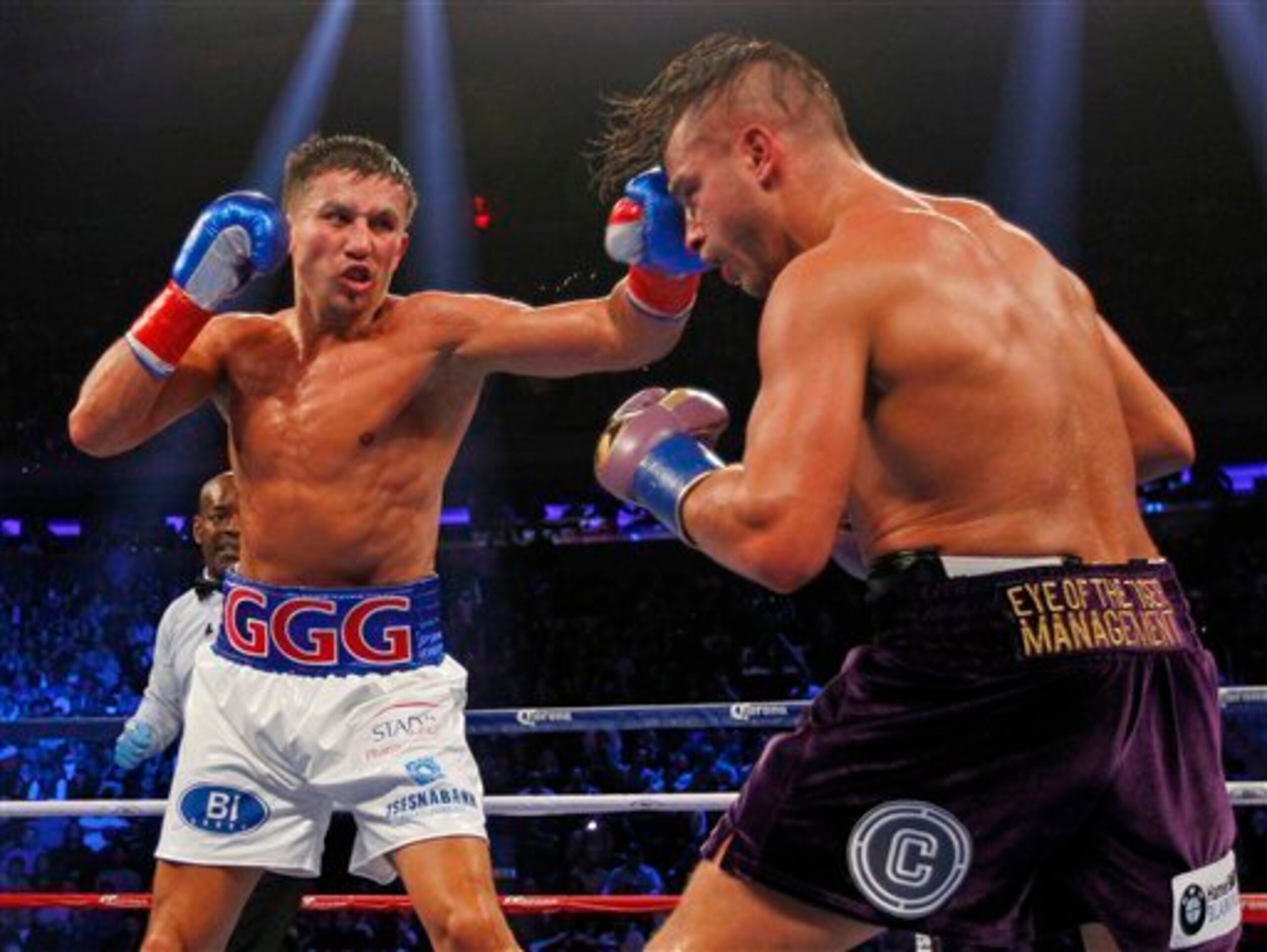 Golovkin isn't just a puncher; he's a boxer. Golovkin isn't just a puncher; he's a boxer.