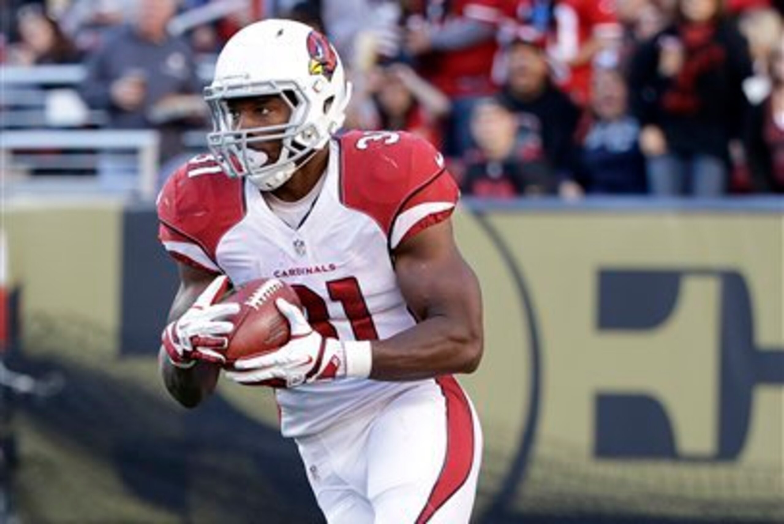 Arizona Cardinals running back David Johnson is one of Week 13's biggest stock risers.