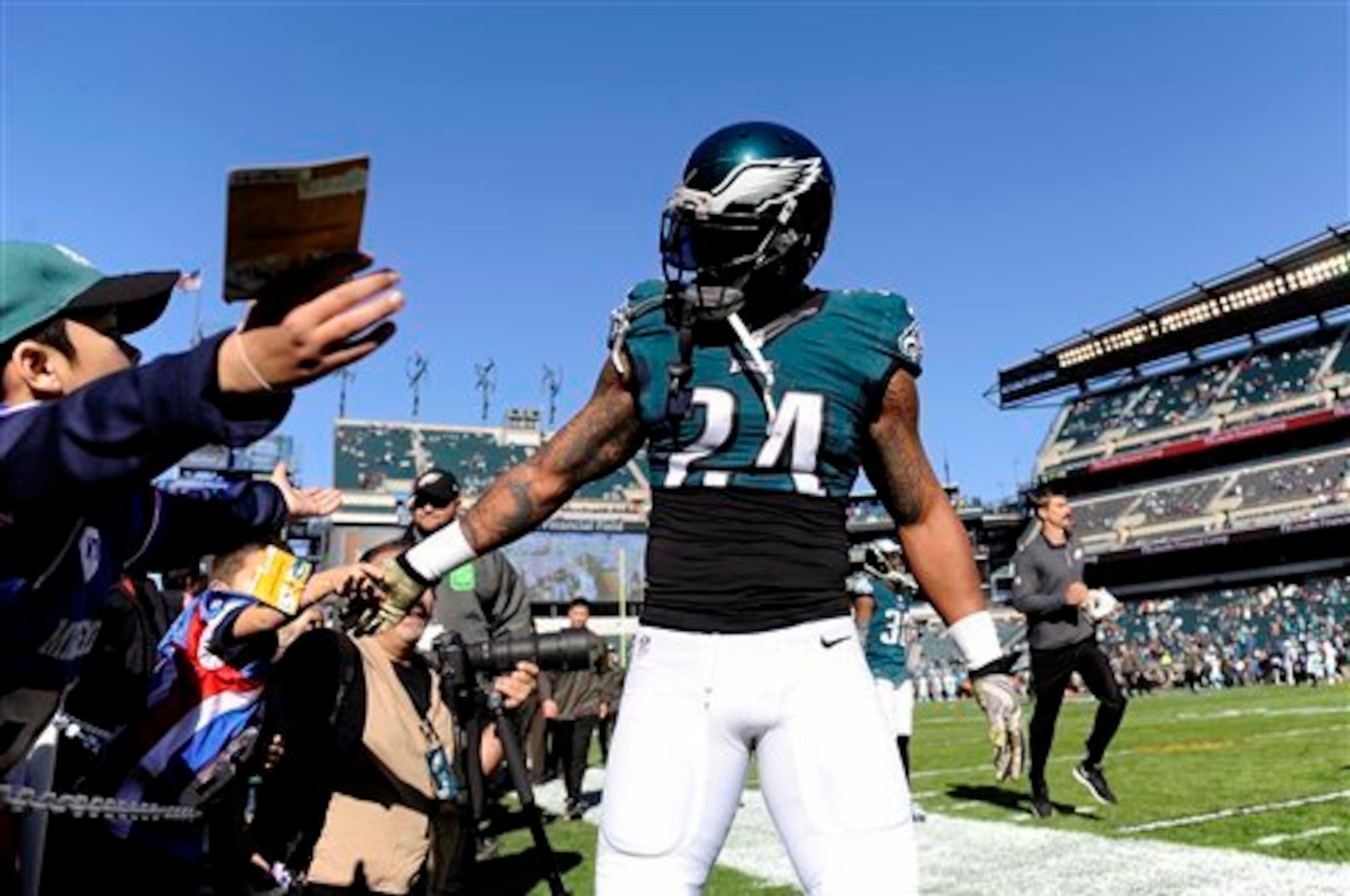 Ryan Mathews has yet to receive medical clearance.