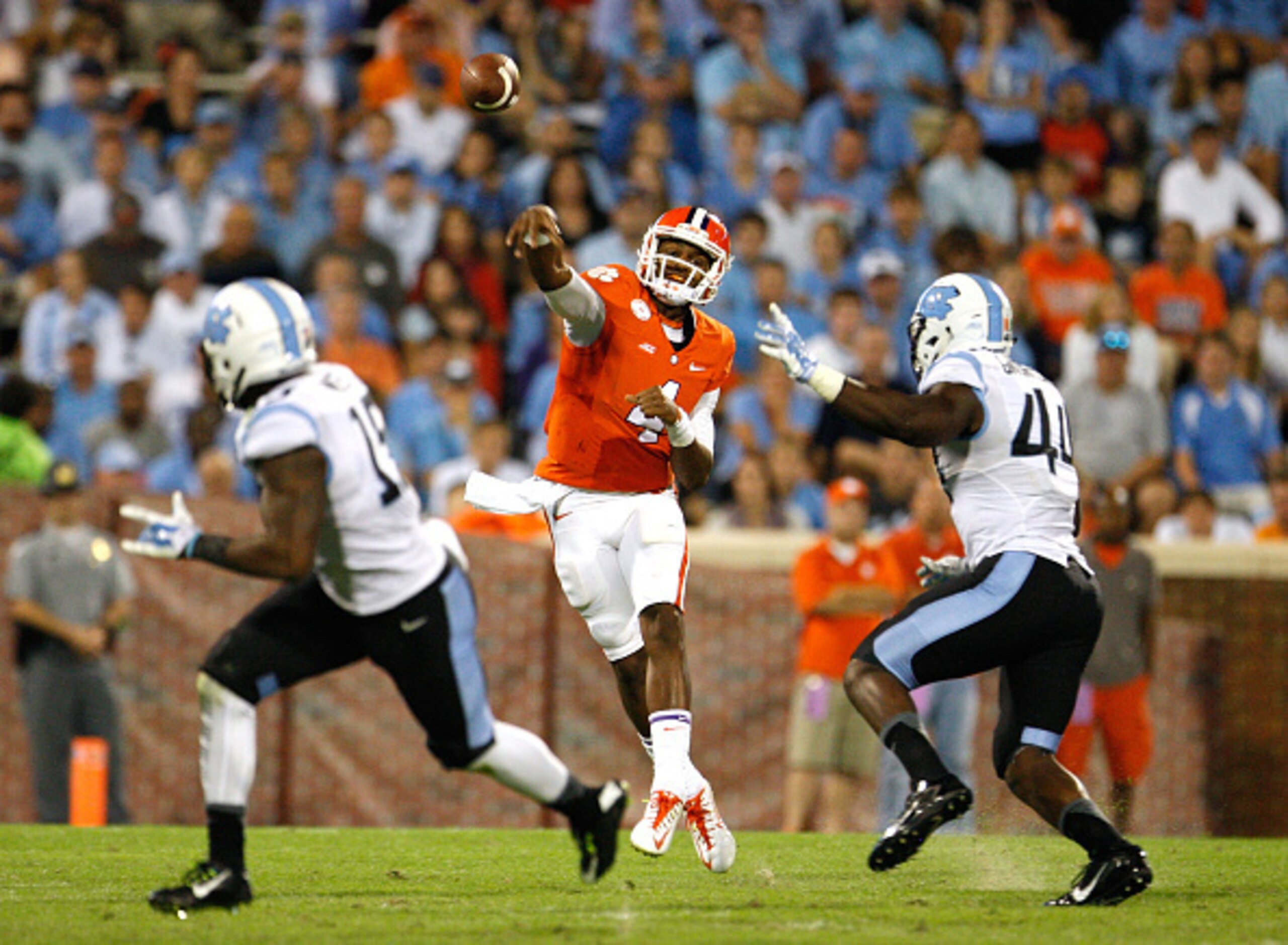 Clemson QB Deshaun Watson vs. North Carolina in 2014