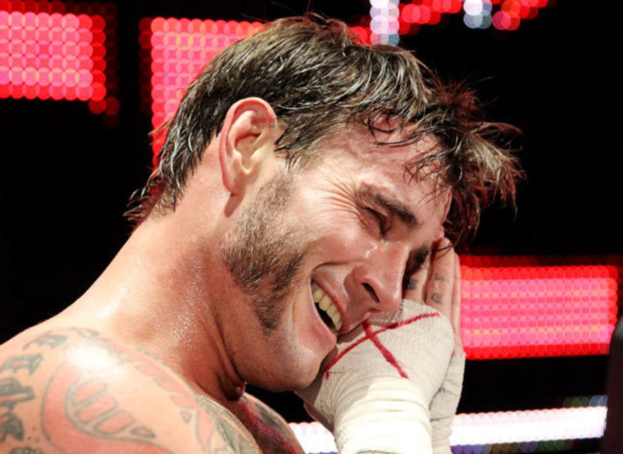 CM Punk mimics WWE Creative when they came up with the finish to the TLC 2013 opener