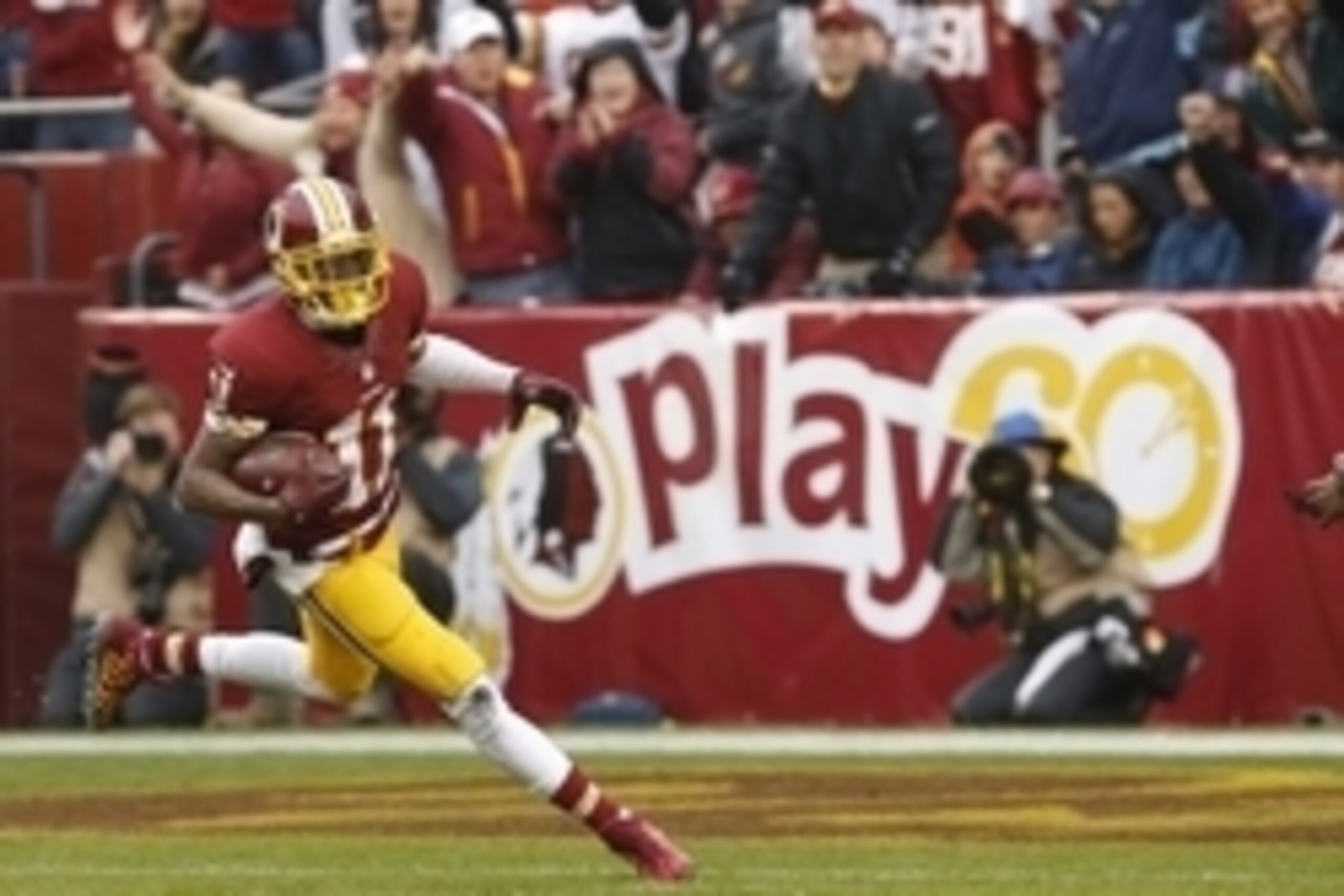 Washington wideout DeSean Jackson is a tough matchup to start this week.