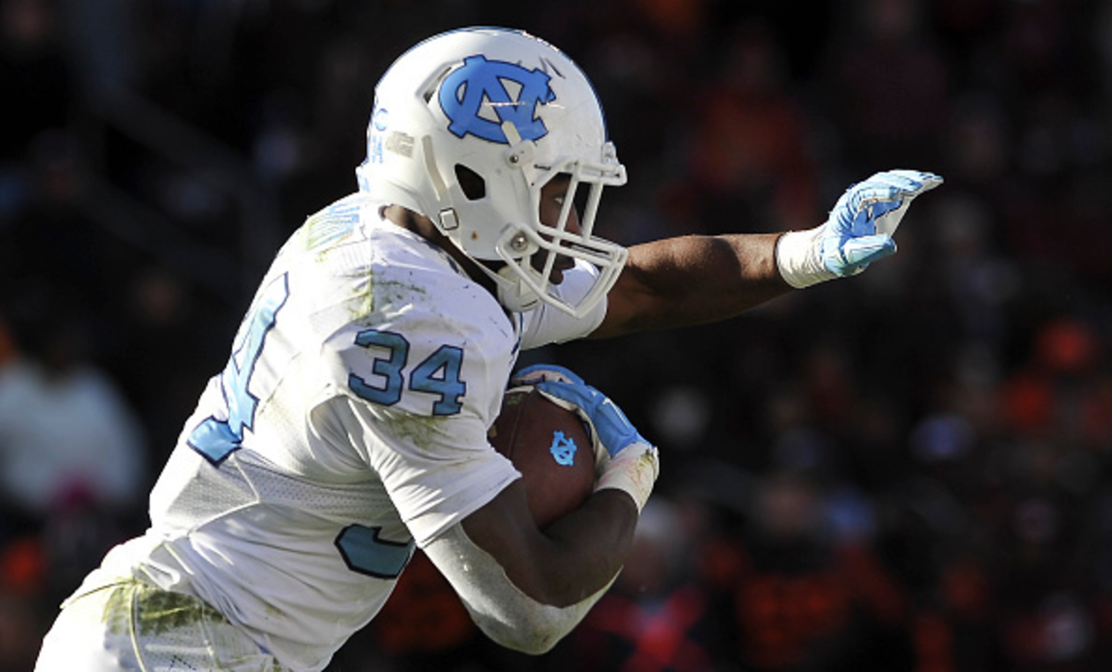 North Carolina RB Elijah Hood